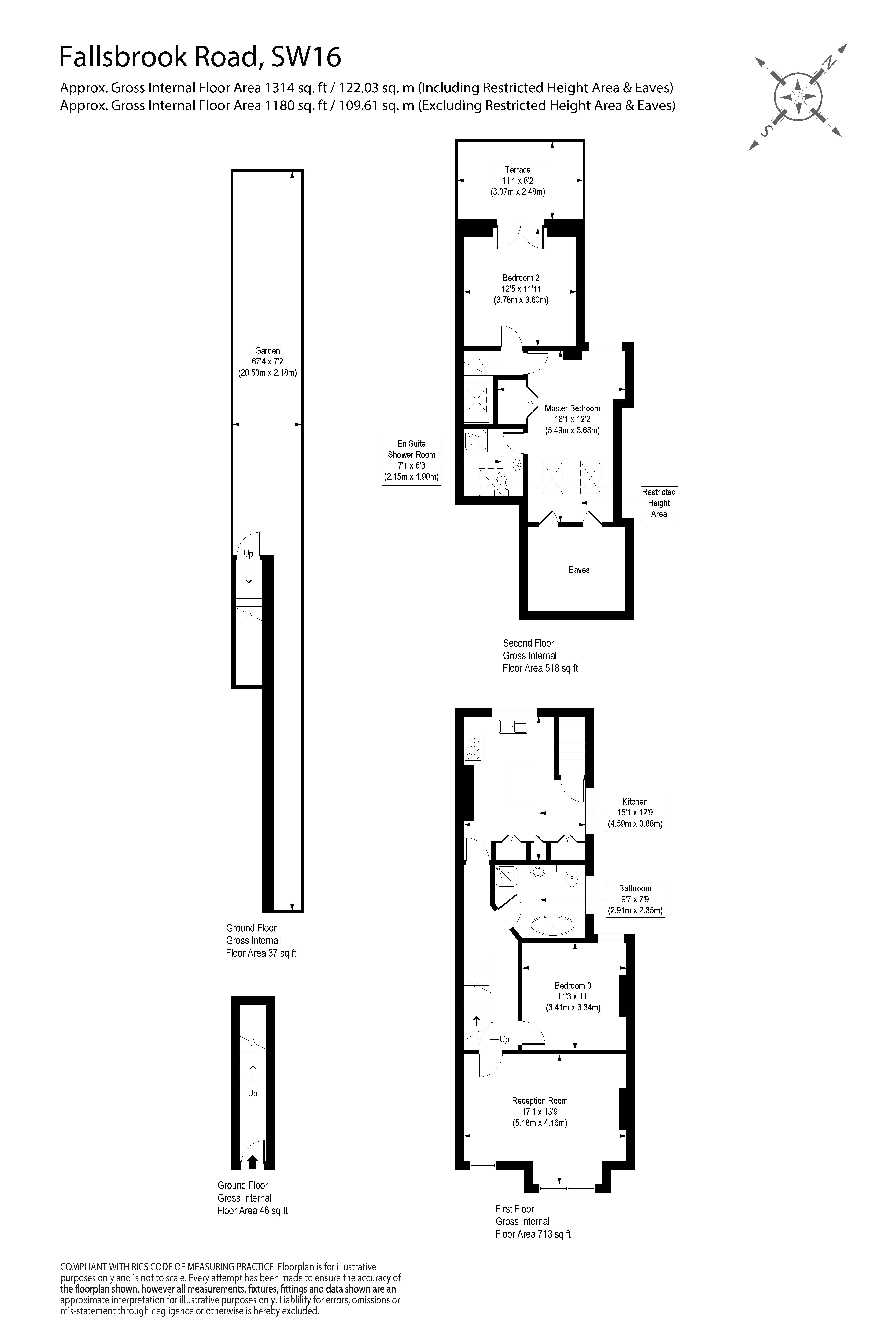 Fallsbrook Road, London, SW16 floorplan