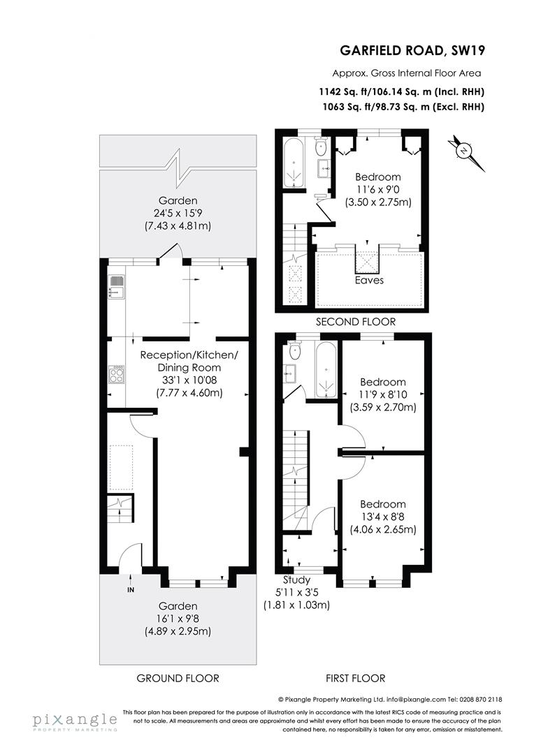 5, Garfield Road, Wimbledon floorplan