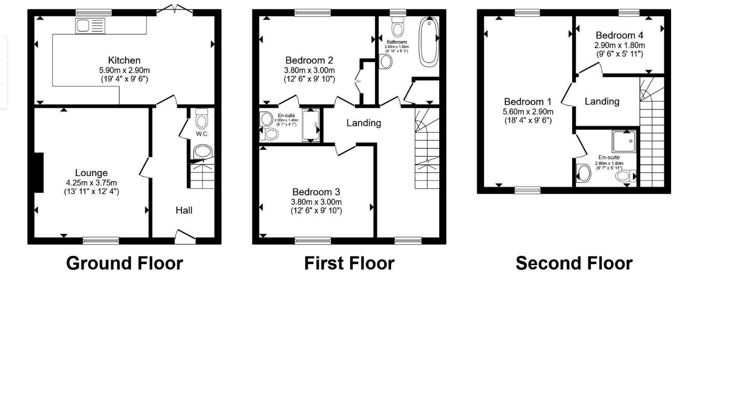 25 Windley Tye, Chelmsford floorplan