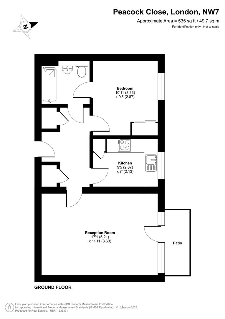 Peacock Close, Mill Hill East floorplan
