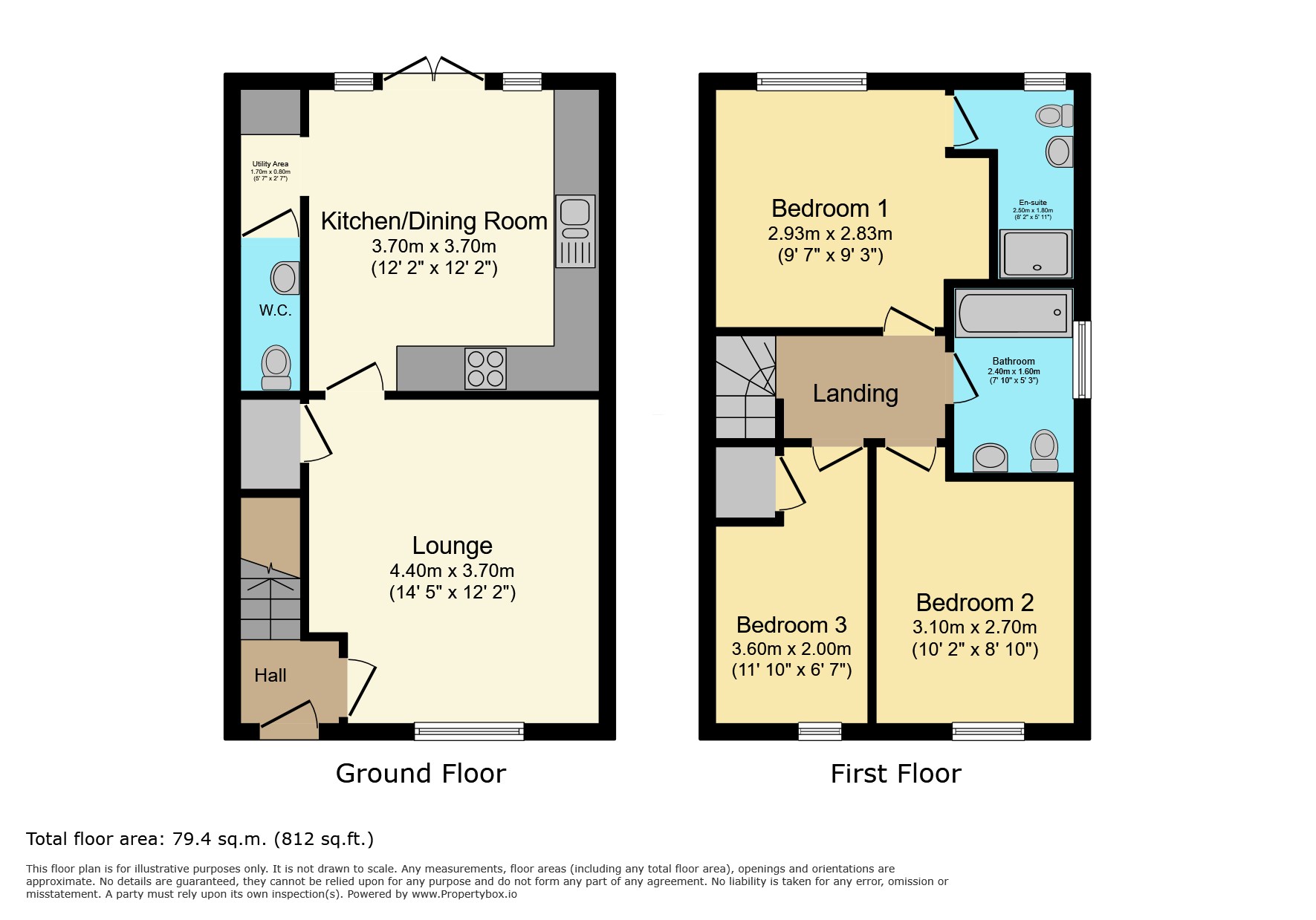 15 Barns Way, Leicester floorplan