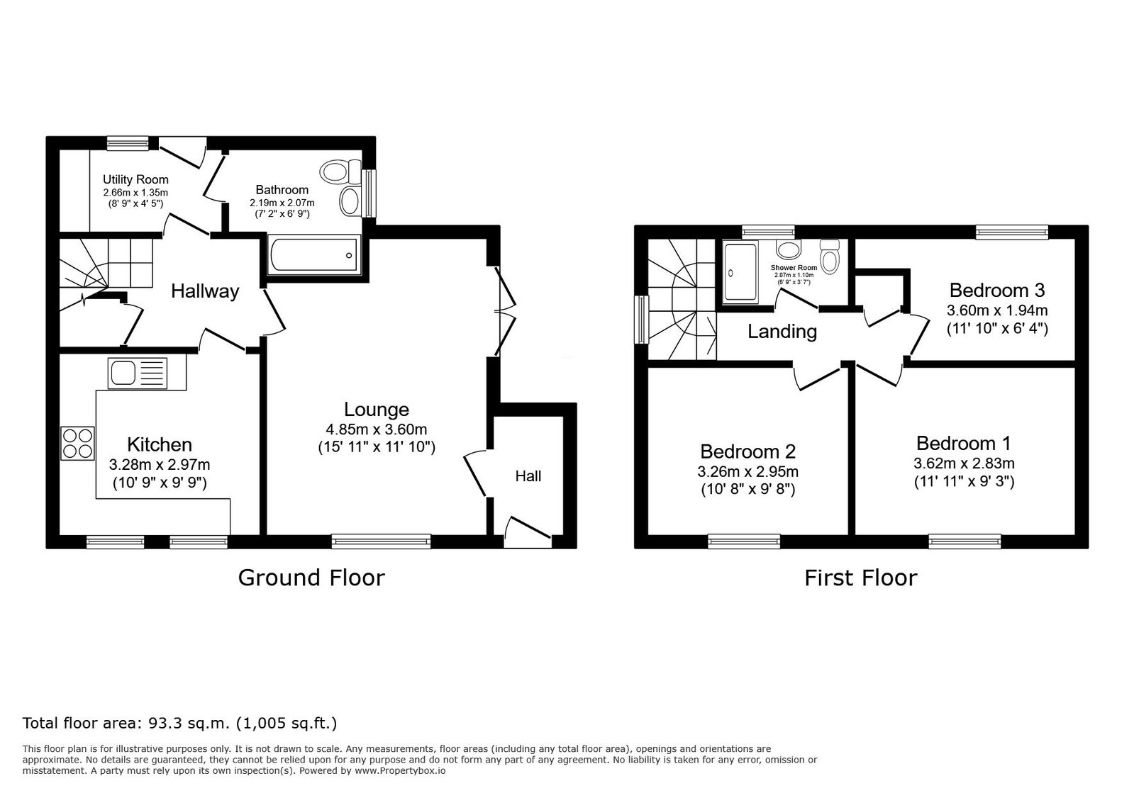 1, Wigstones Road, March floorplan