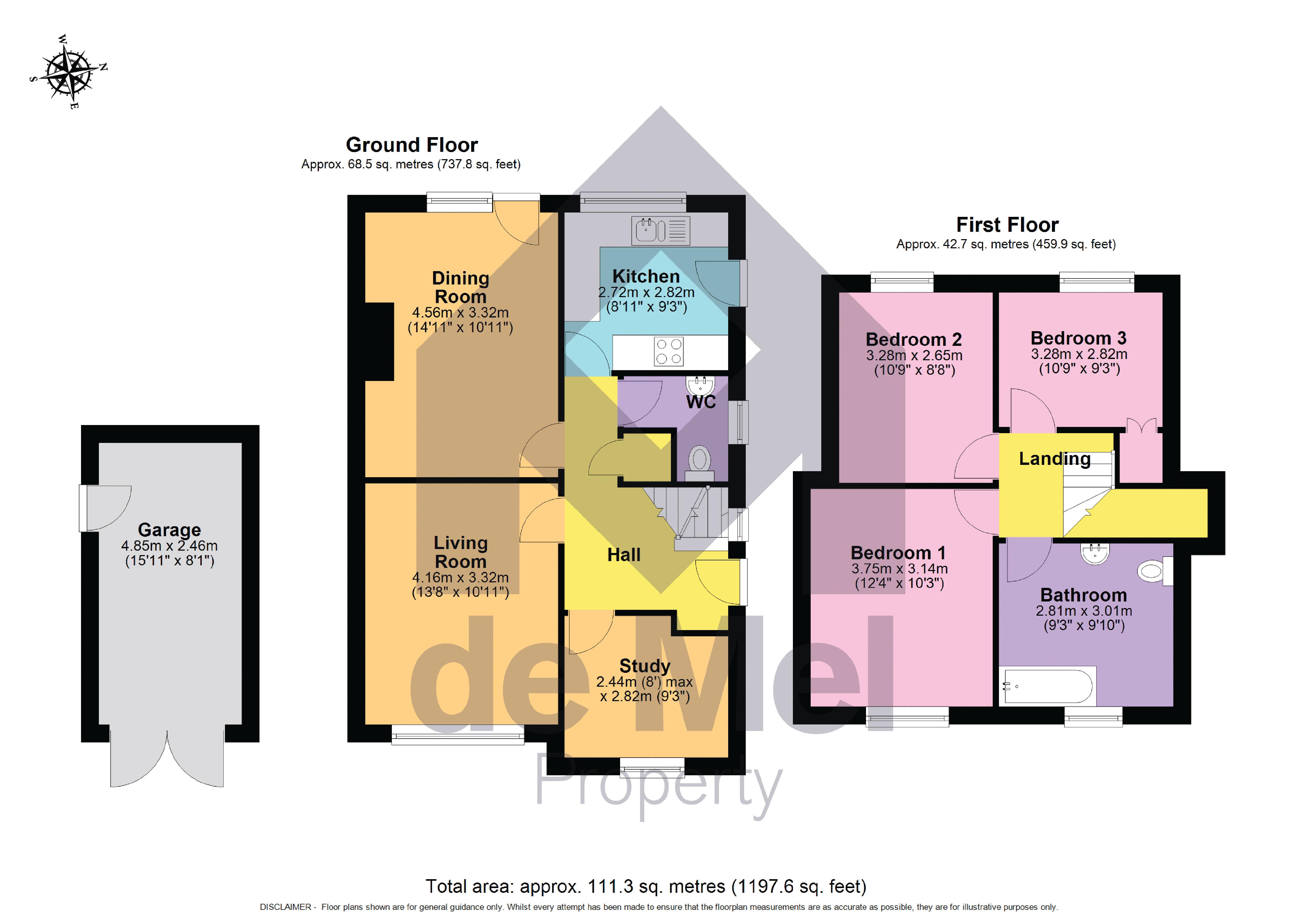 25, Oakfield Road, Cheltenham floorplan