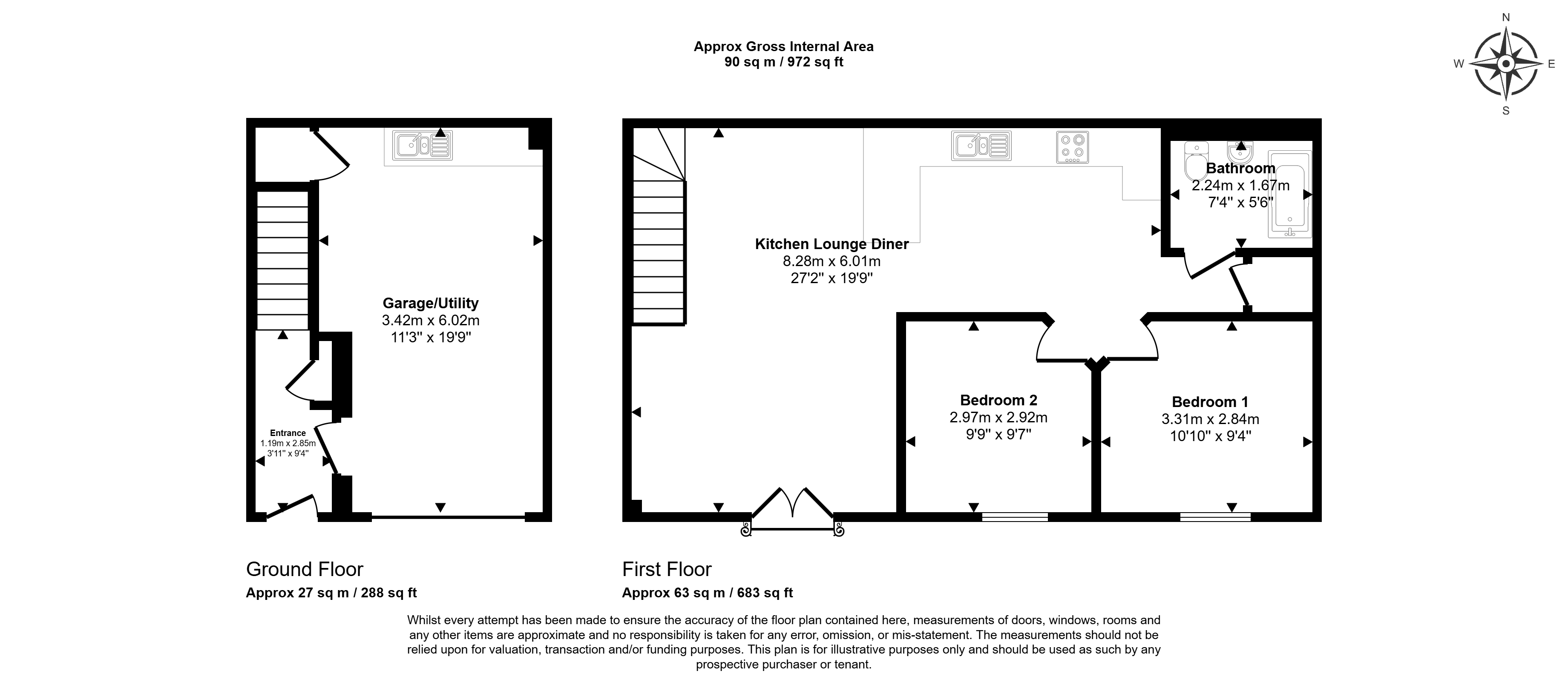 10, Mallow Court, Dartmouth floorplan