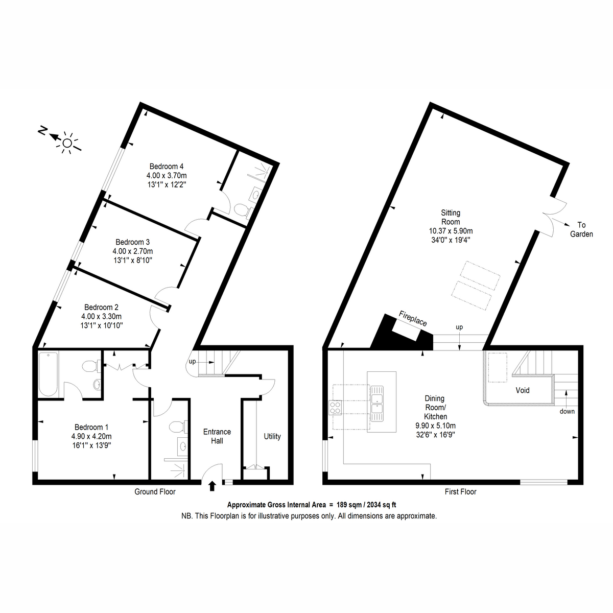 5 Weston Courtyard, Higher Weston Farm Barns, Totnes floorplan