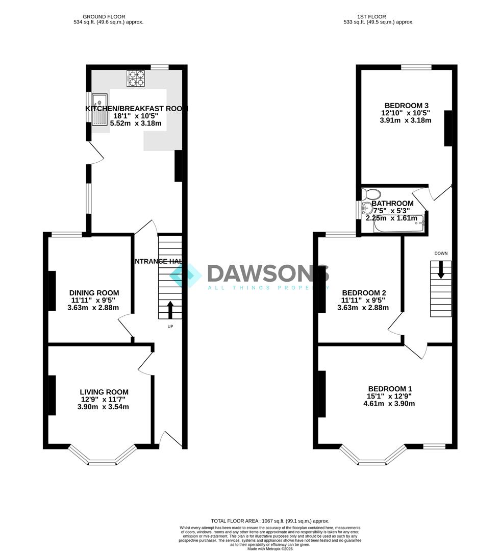 12, Hazel Road, Swansea floorplan