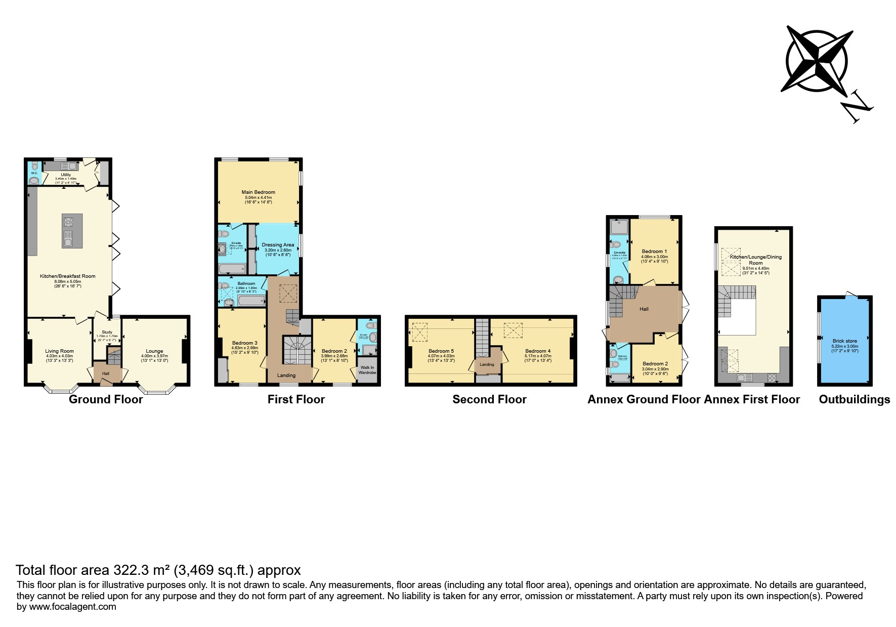 13, Main Street, Sutton-on-trent, Newark floorplan