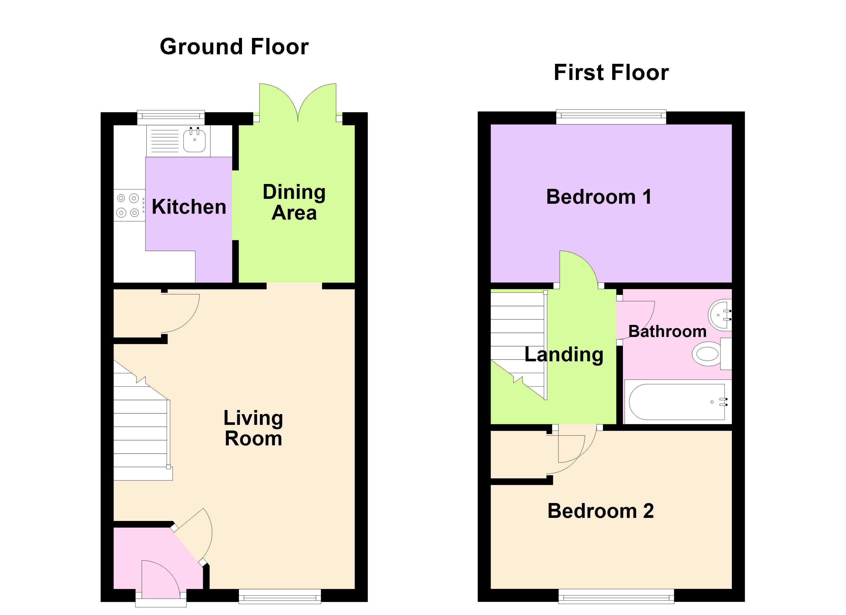 2 Bedrooms Terraced house for sale in Mead Grove, Leeds LS15