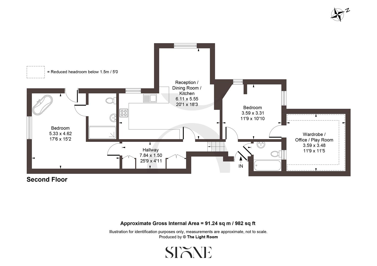 24c, Somers Road, Reigate floorplan