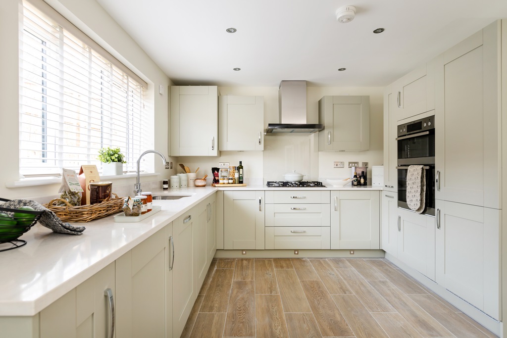 The Kitchen Benefits From Plenty Of Storage