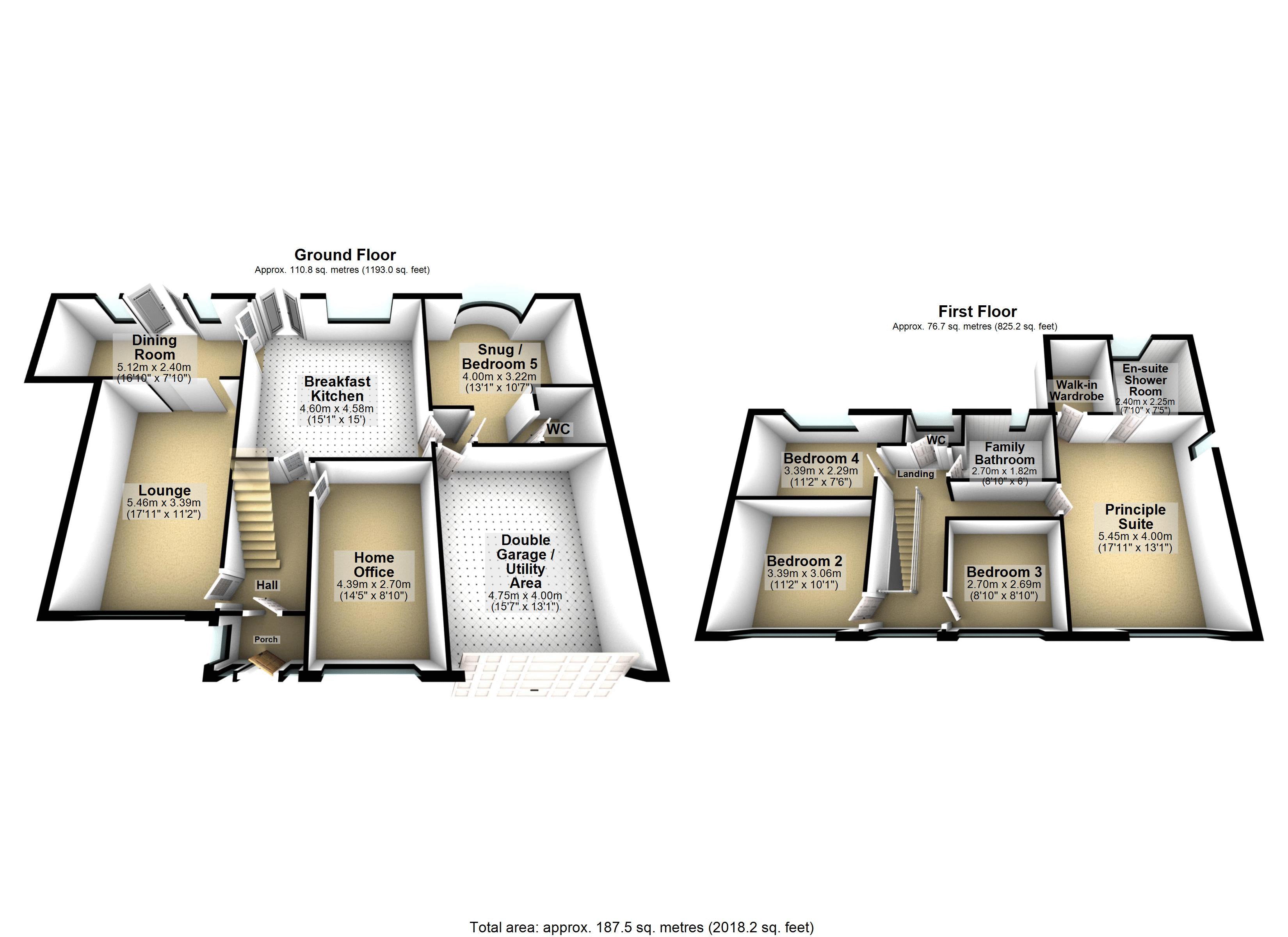 9, Camberley Drive, Rochdale floorplan