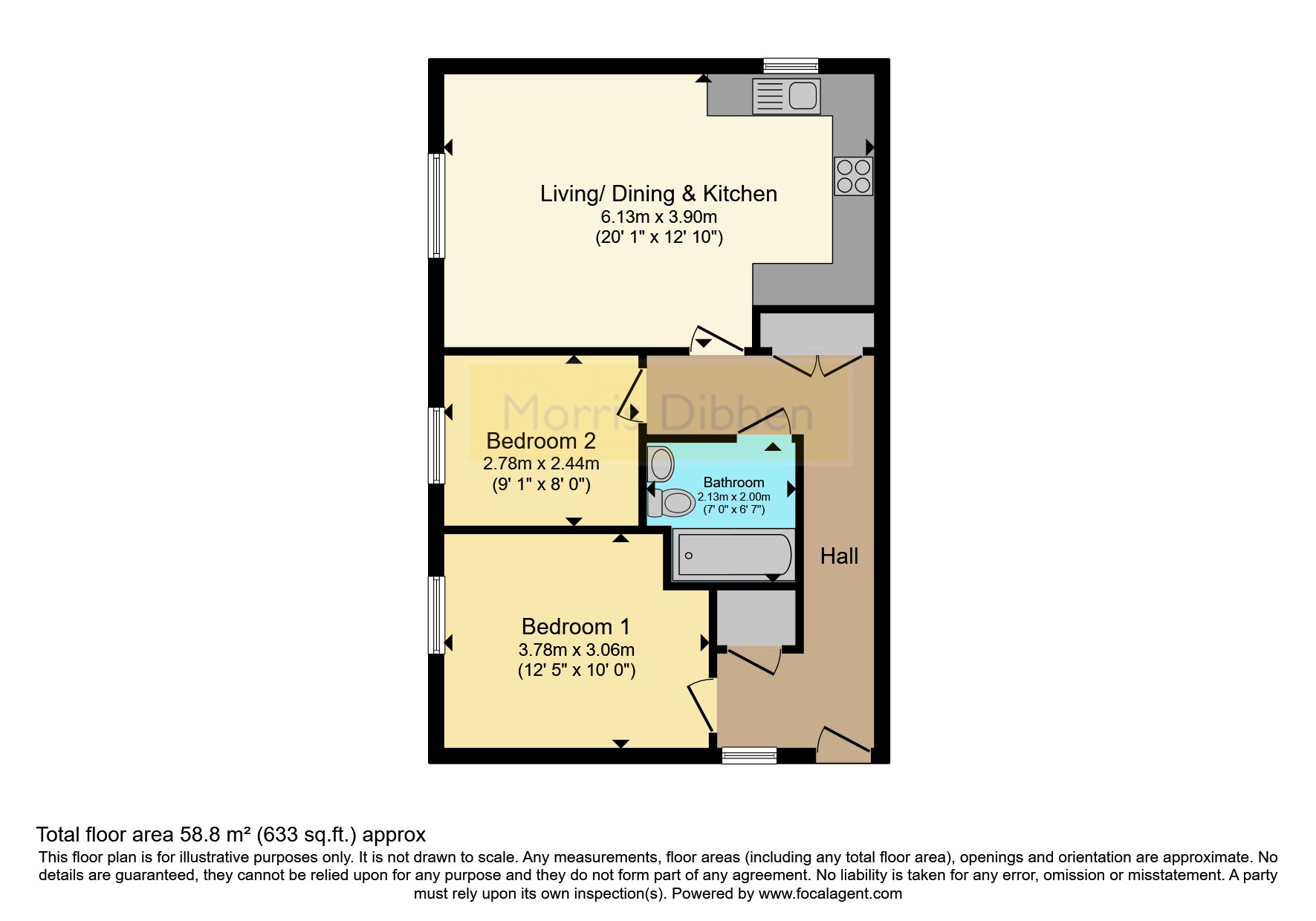 Hill Lane, Southampton, Hampshire SO15, 2 bedroom flat for sale