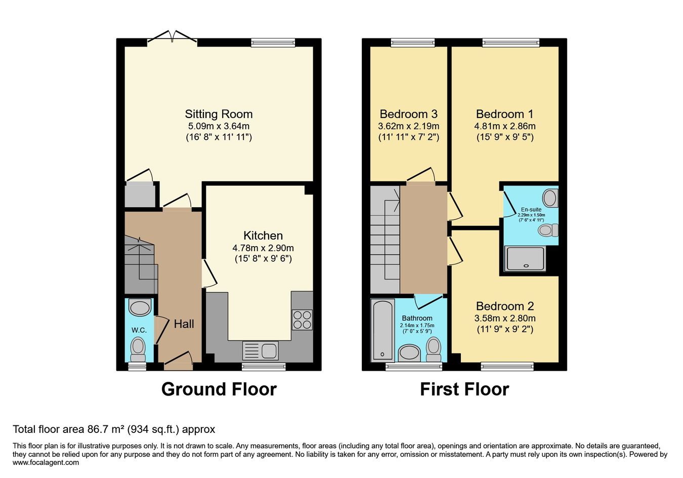 44, Nightingale Way, Hassocks floorplan