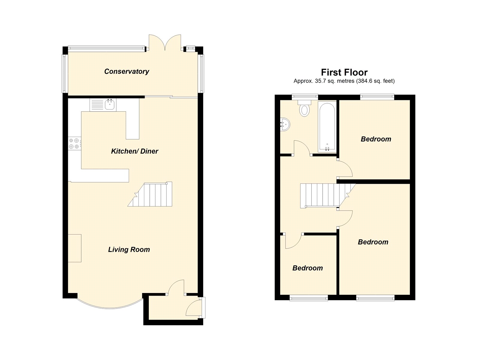 3 Bedrooms End terrace house for sale in Thistle Walk, Murston, Sittingbourne ME10