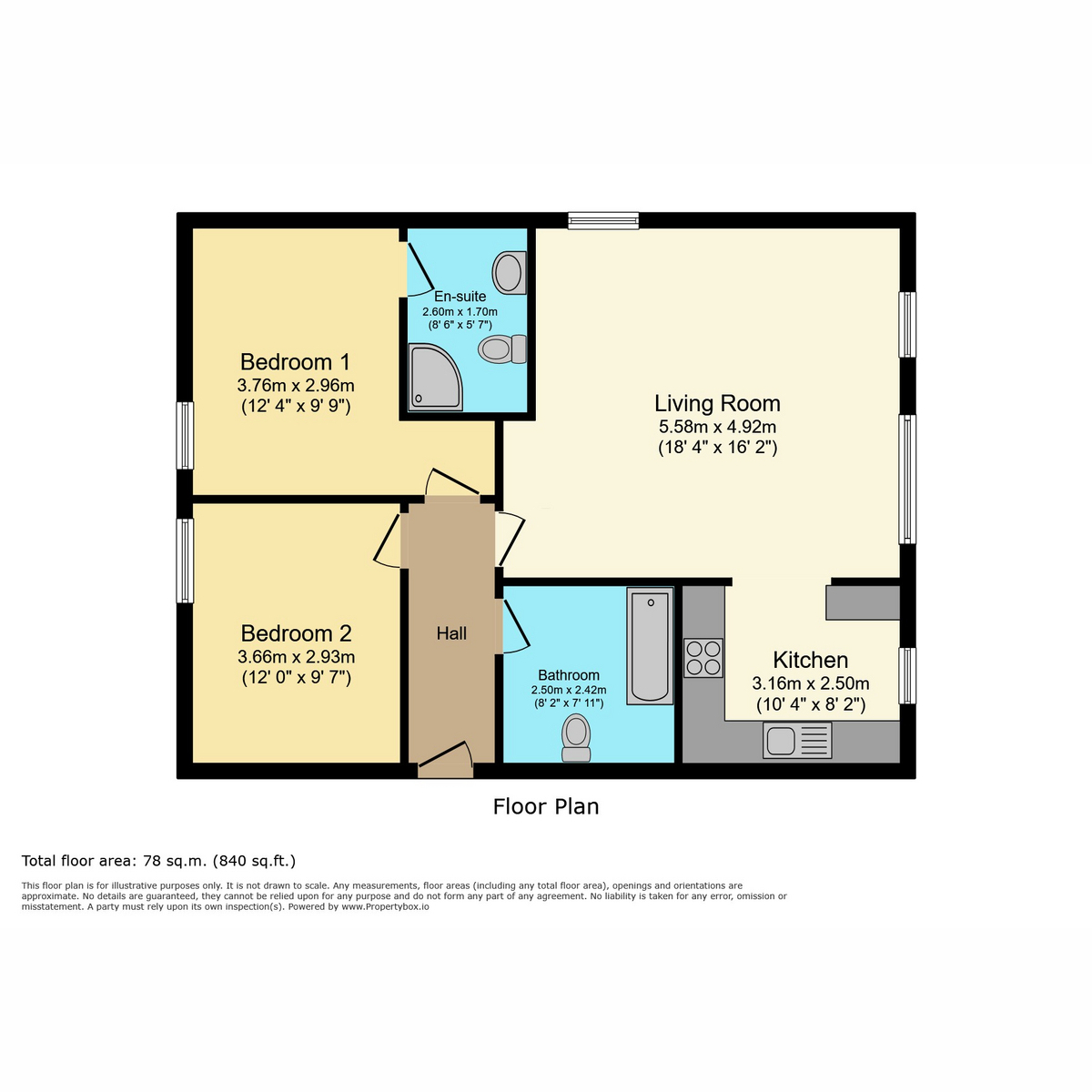 Percival Court, Bristol floorplan
