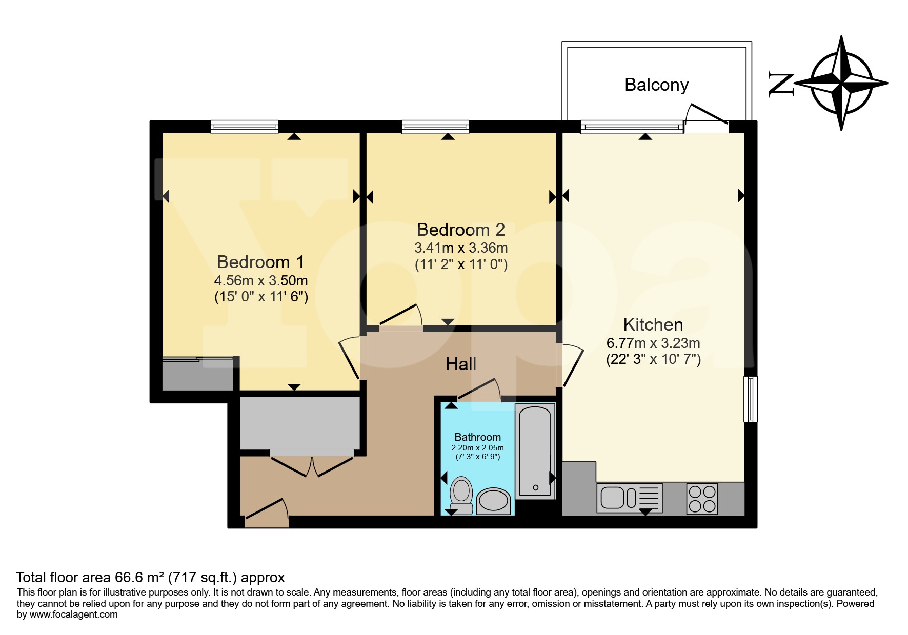 14, Vauxhall Place, Dartford floorplan