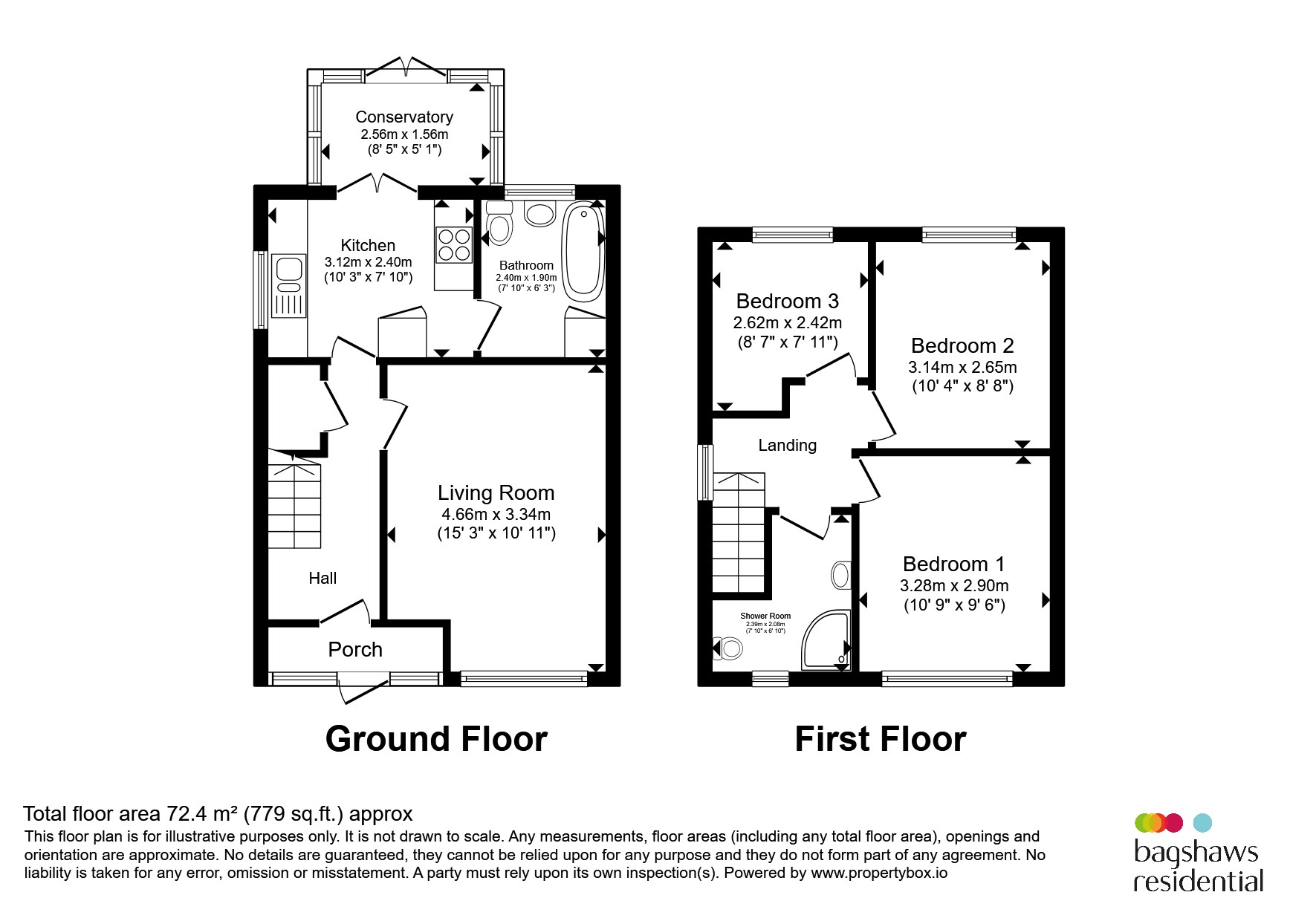 135, Albert Road, Derby floorplan