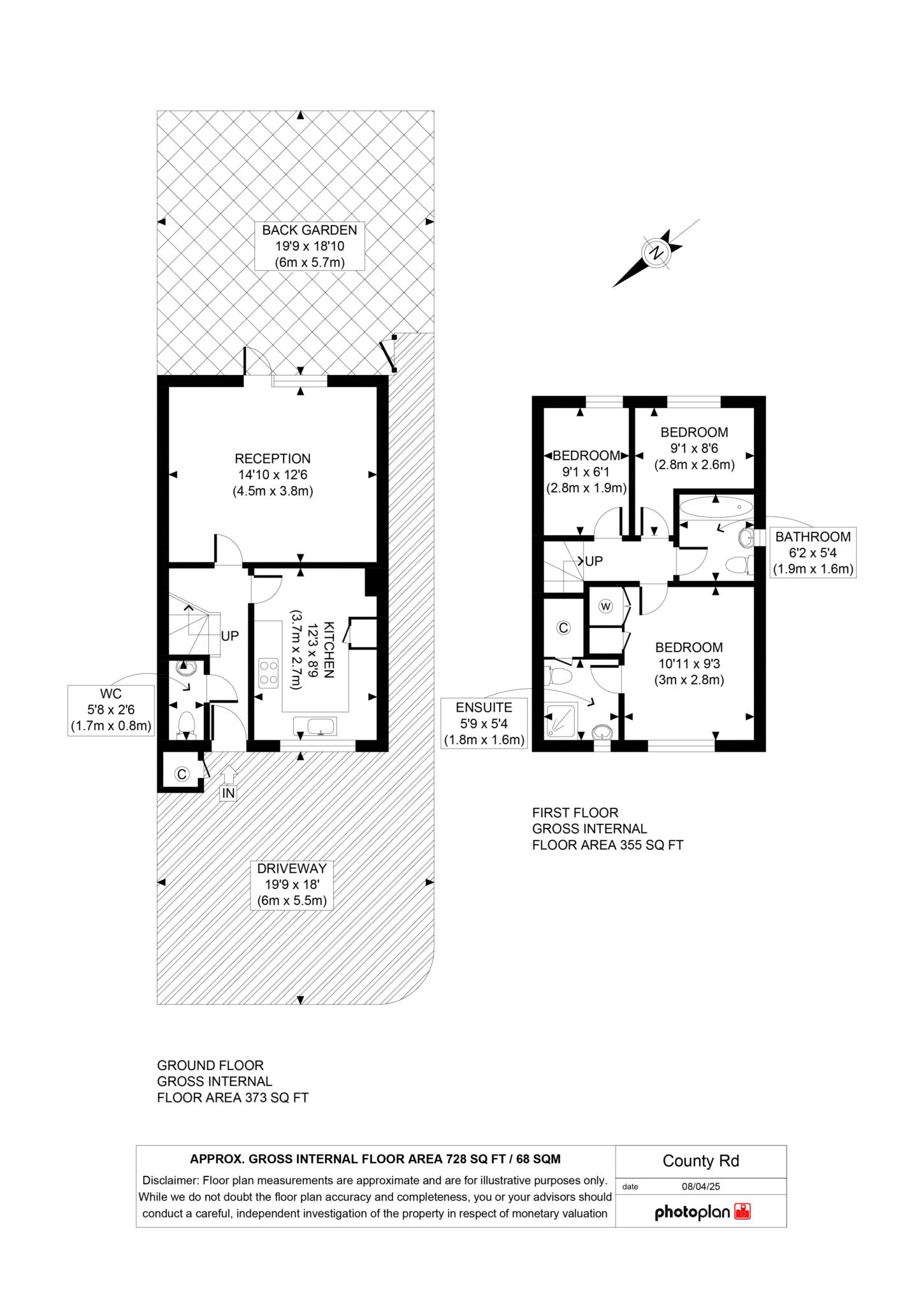 111, Alnwick Road, London floorplan