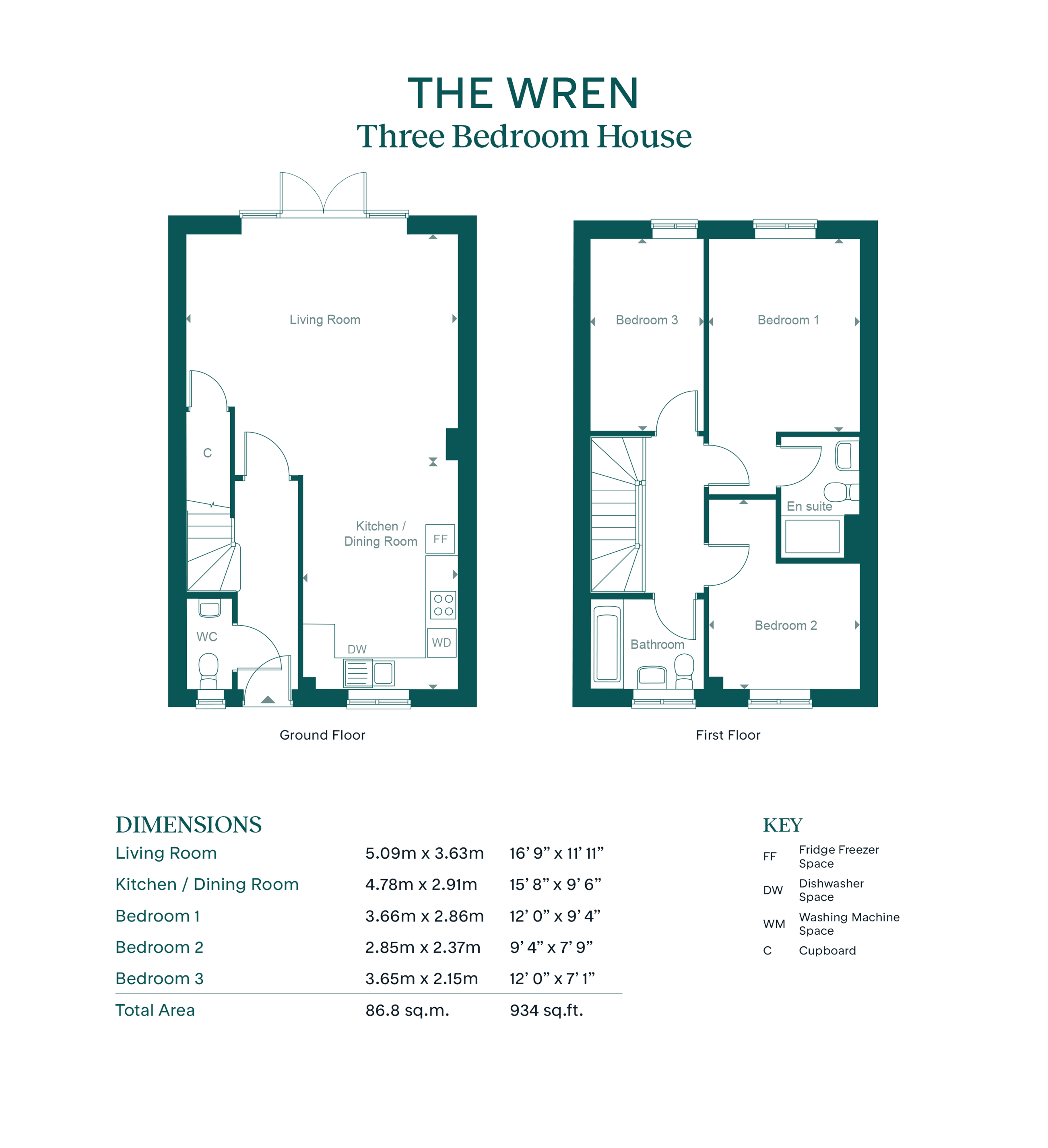 113 Apley Road - Wren RL, Leaf Living at Twigworth Green, Apley Road, GL2, Twigworth floorplan