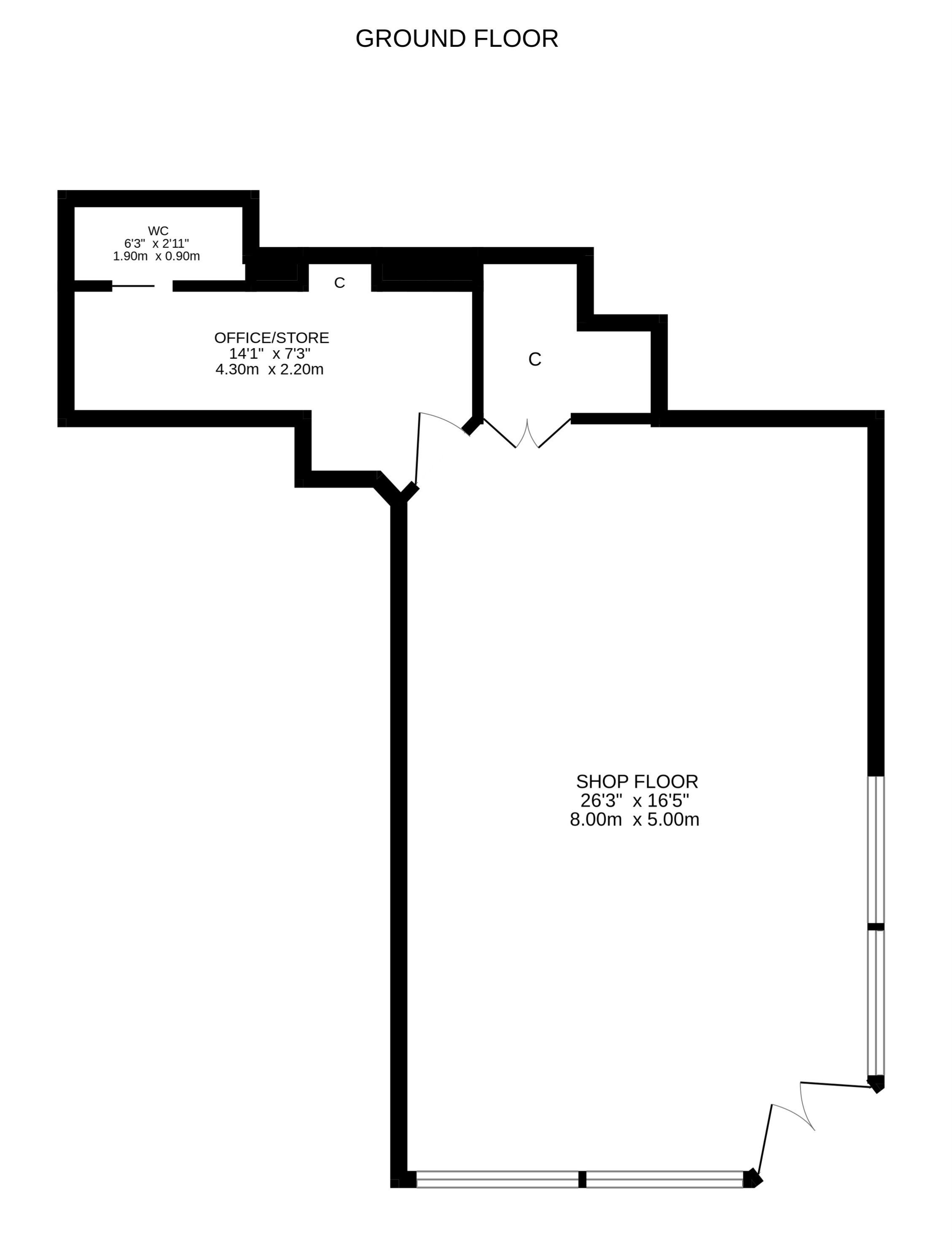 64, King Street, Crieff floorplan