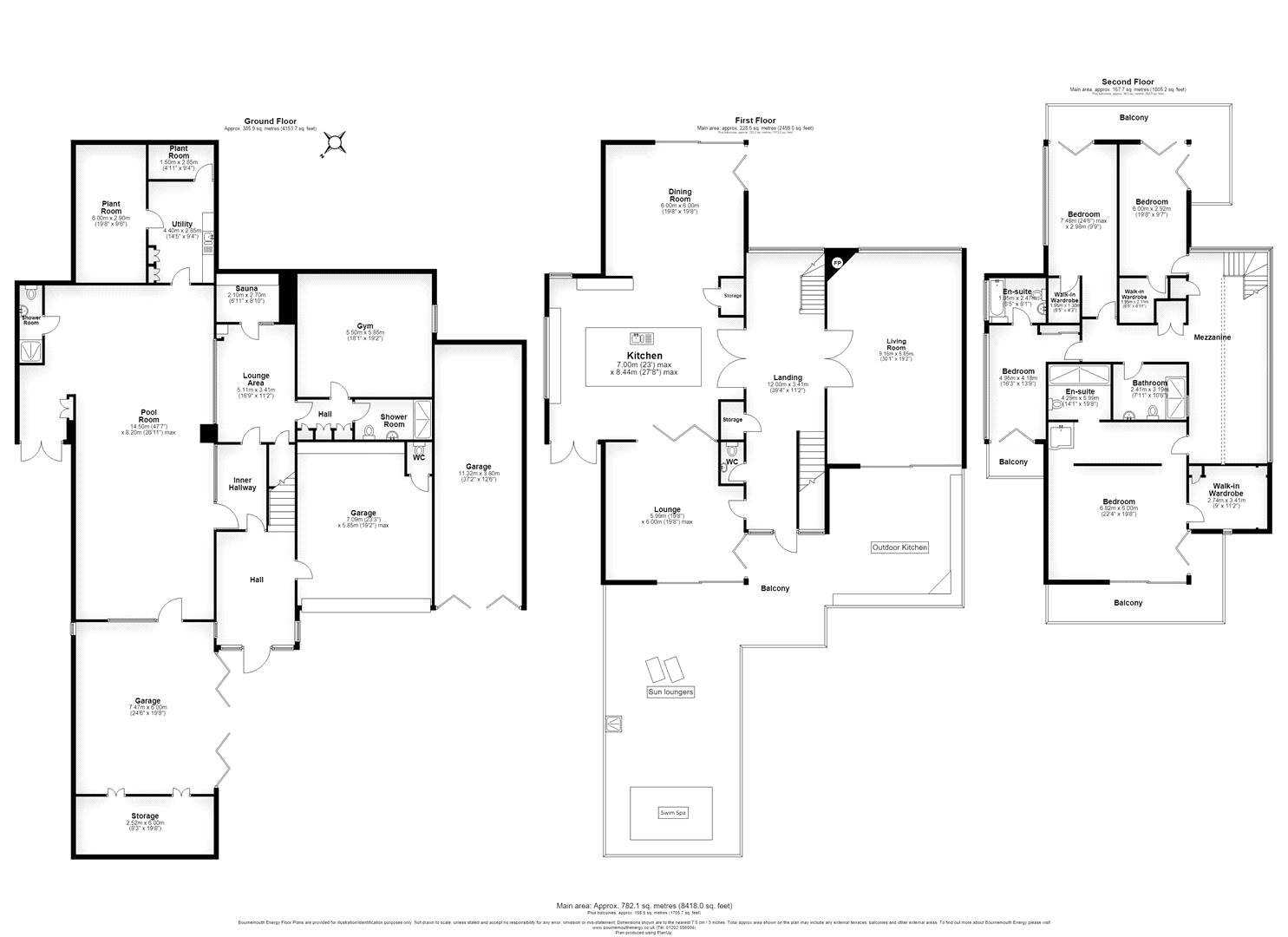 19, 19, Dover Road, Dorset floorplan