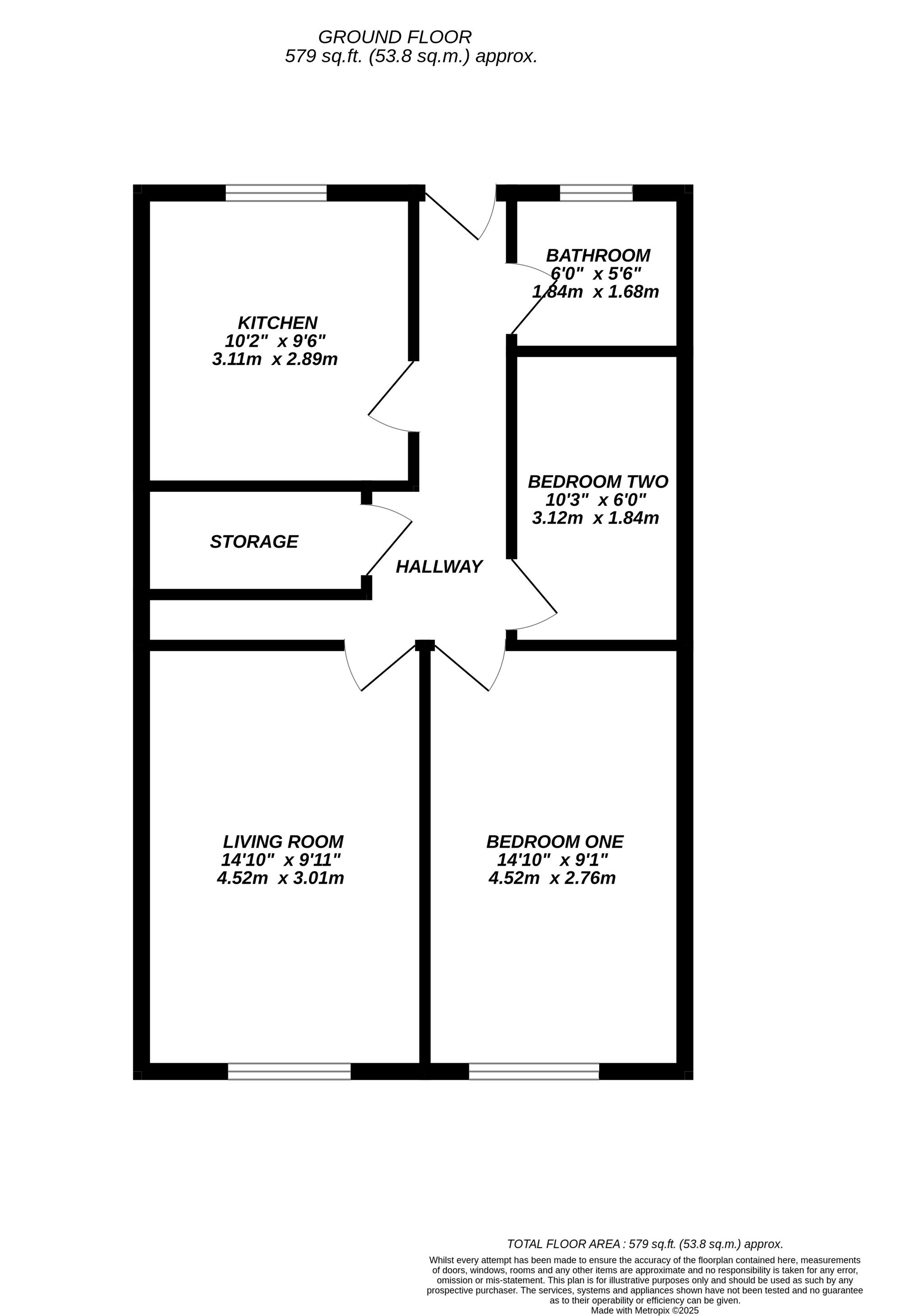 1a Denham Parade Oxford Road, Uxbridge floorplan
