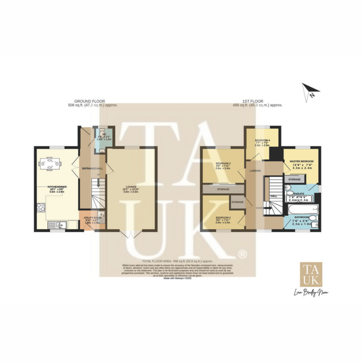 10, Duchess Drive, Manchester floorplan