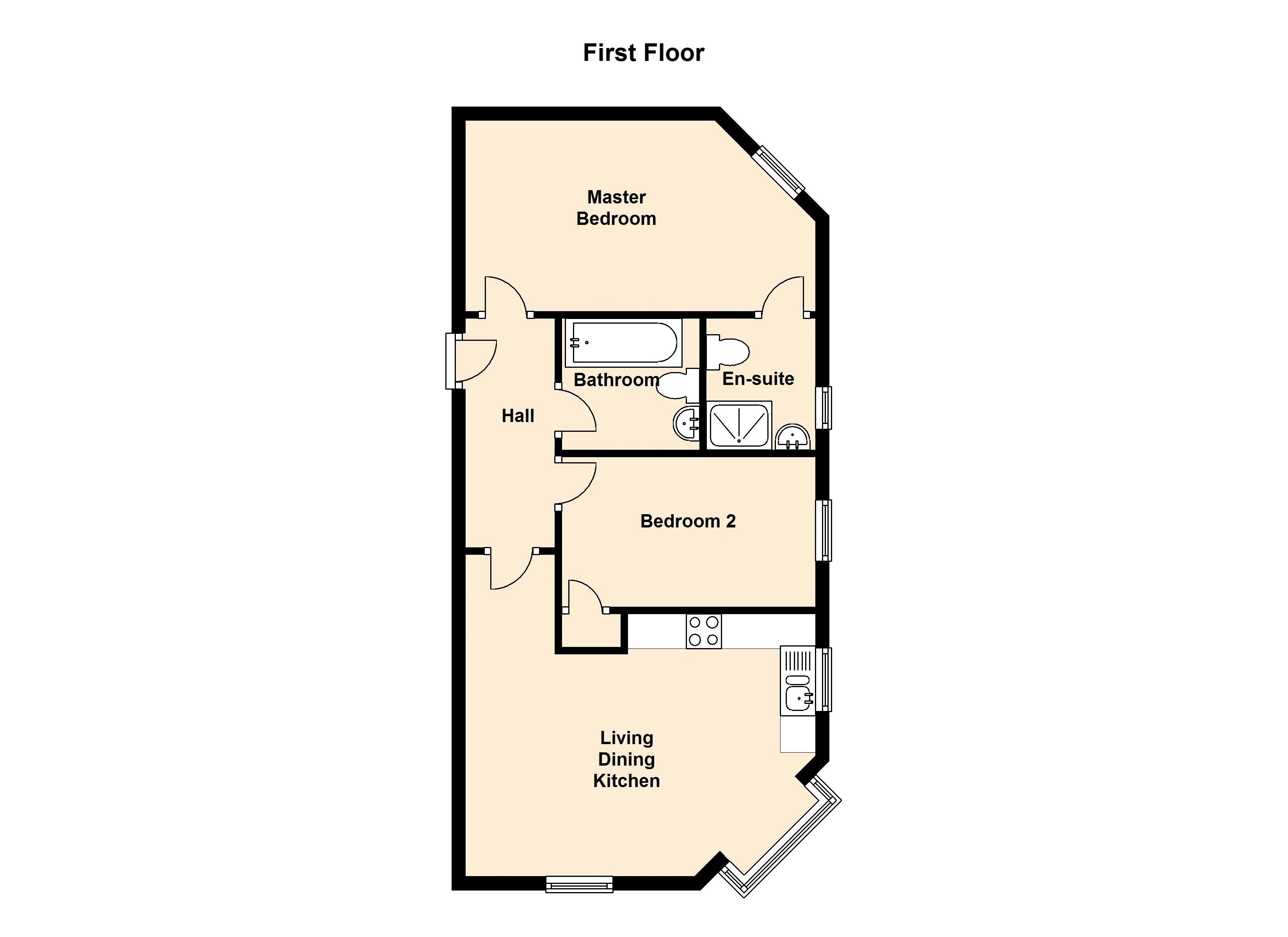 2 Bedrooms Flat for sale in The Sidings, Toddington, Dunstable LU5