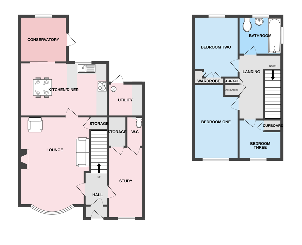 2, Howland Close, Wolverhampton floorplan