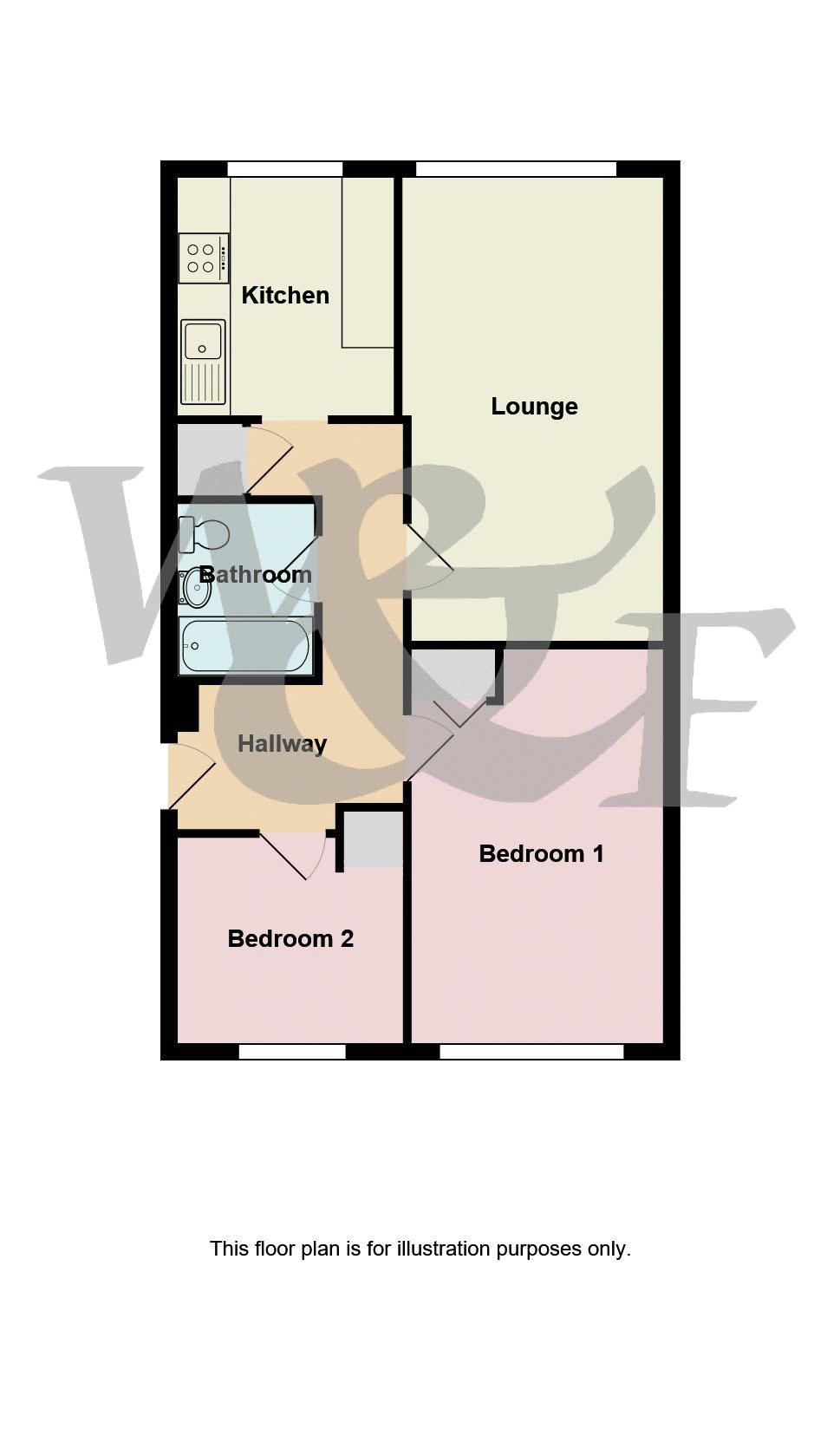 2 Bedrooms Flat for sale in Lakeside Walk, Erdington B23