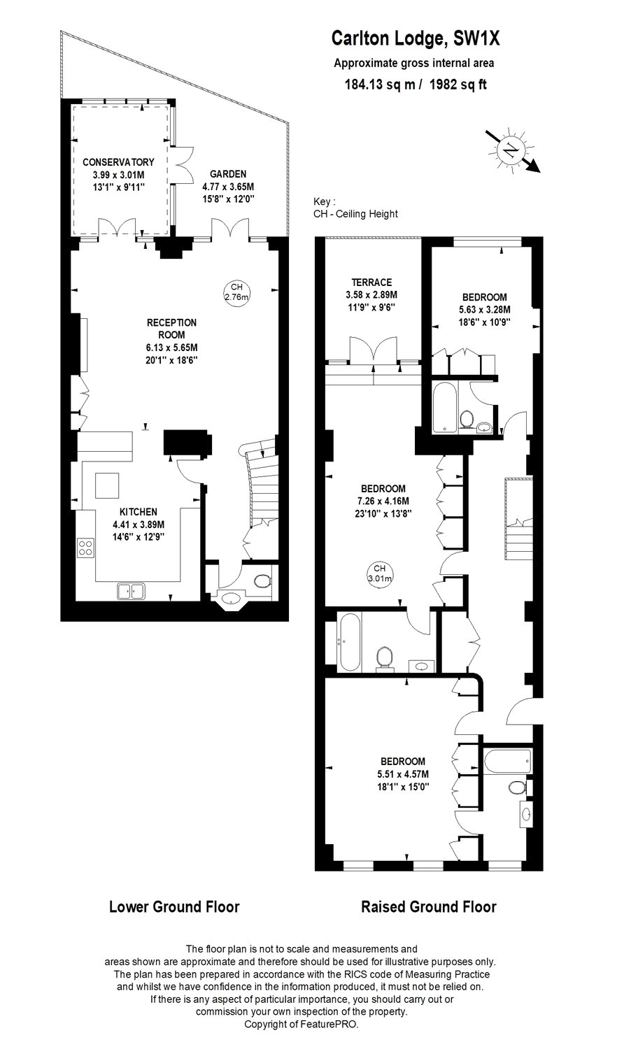 3 Bedrooms Flat to rent in Carlton Lodge, 37-39, Lowndes Street, Knightsbridge SW1X