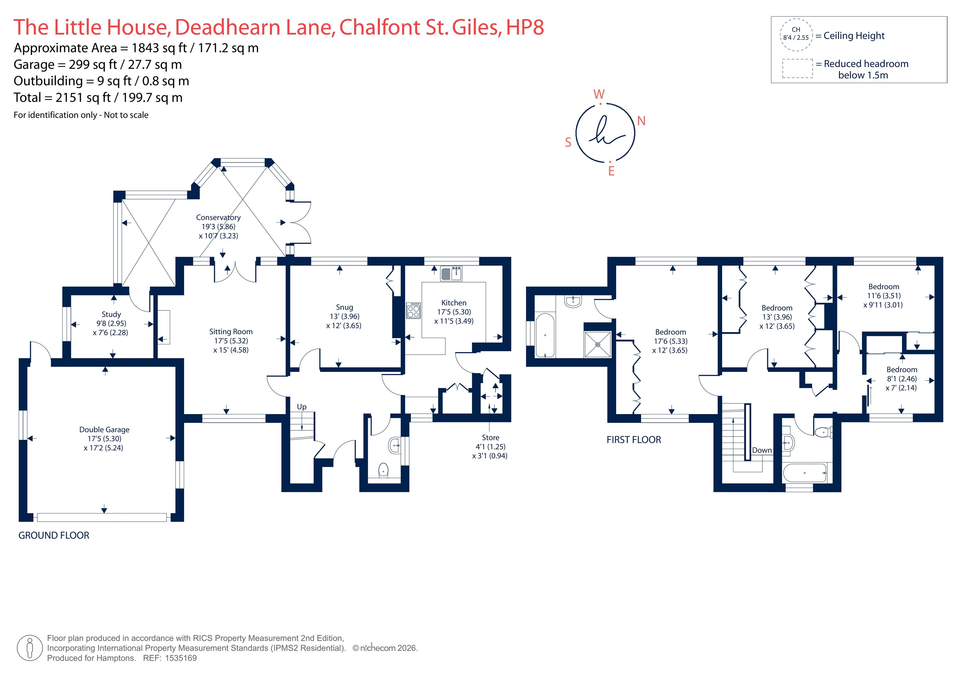 Deadhearn Lane, Chalfont St. Giles floorplan