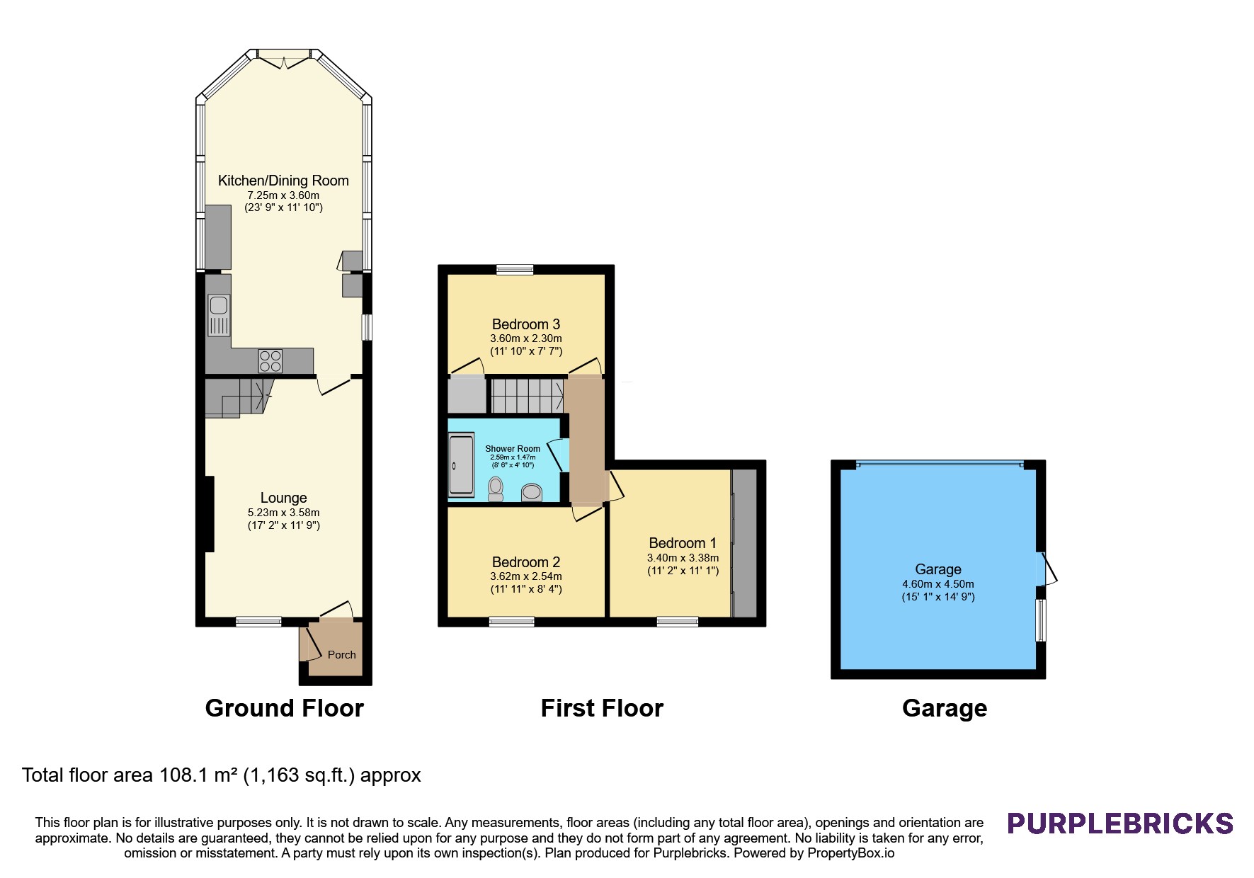12, King Street, Bristol floorplan