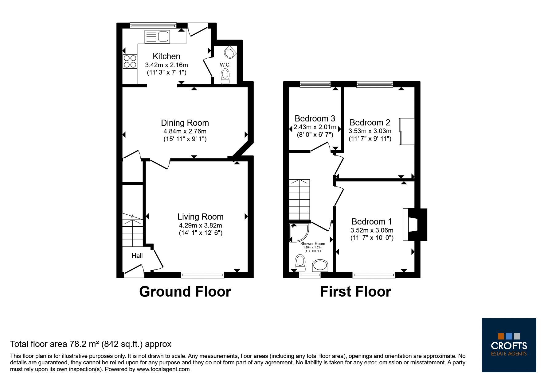 8, Allenby Avenue, Grimsby floorplan