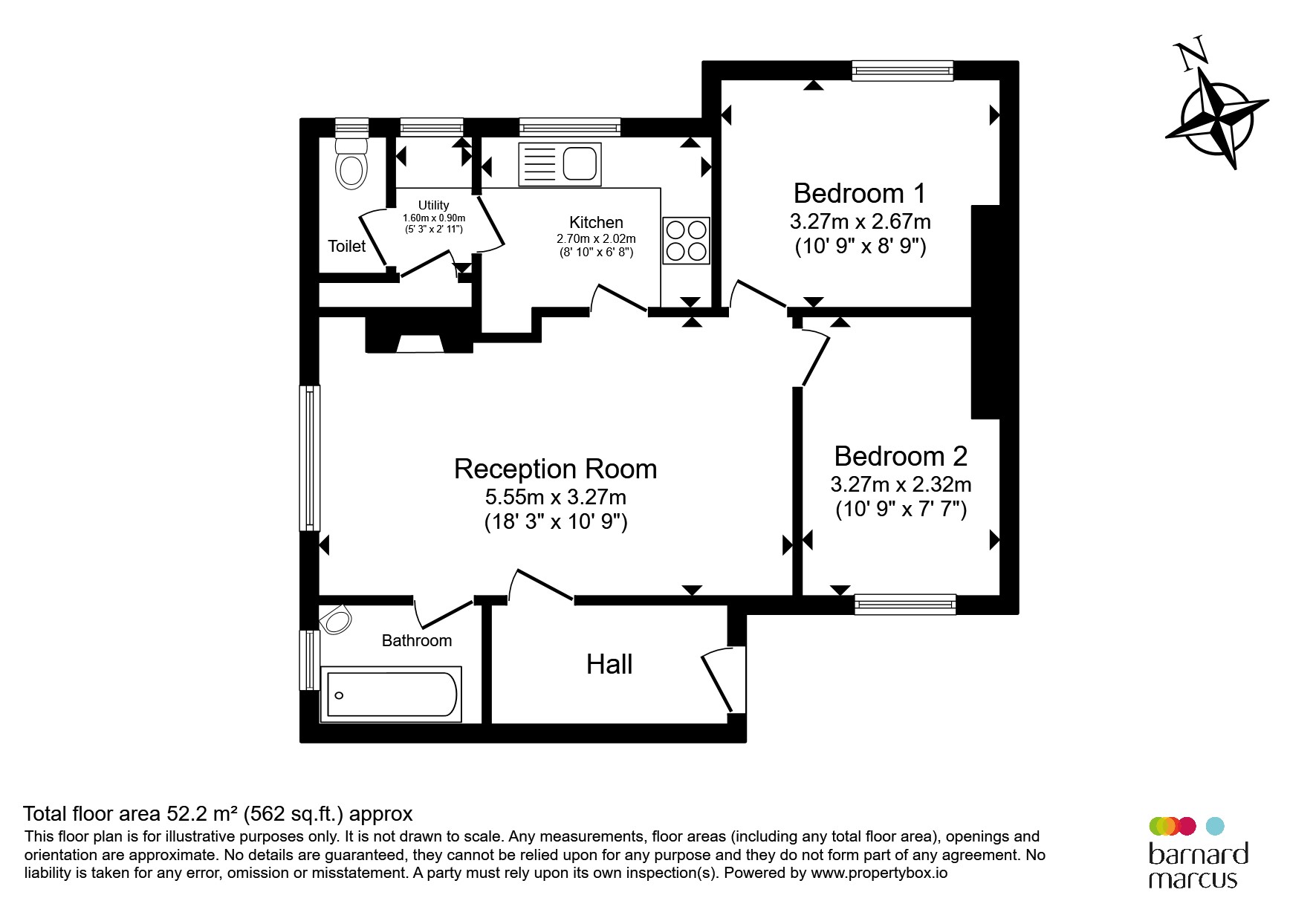 22, Court Farm Gardens, Epsom floorplan