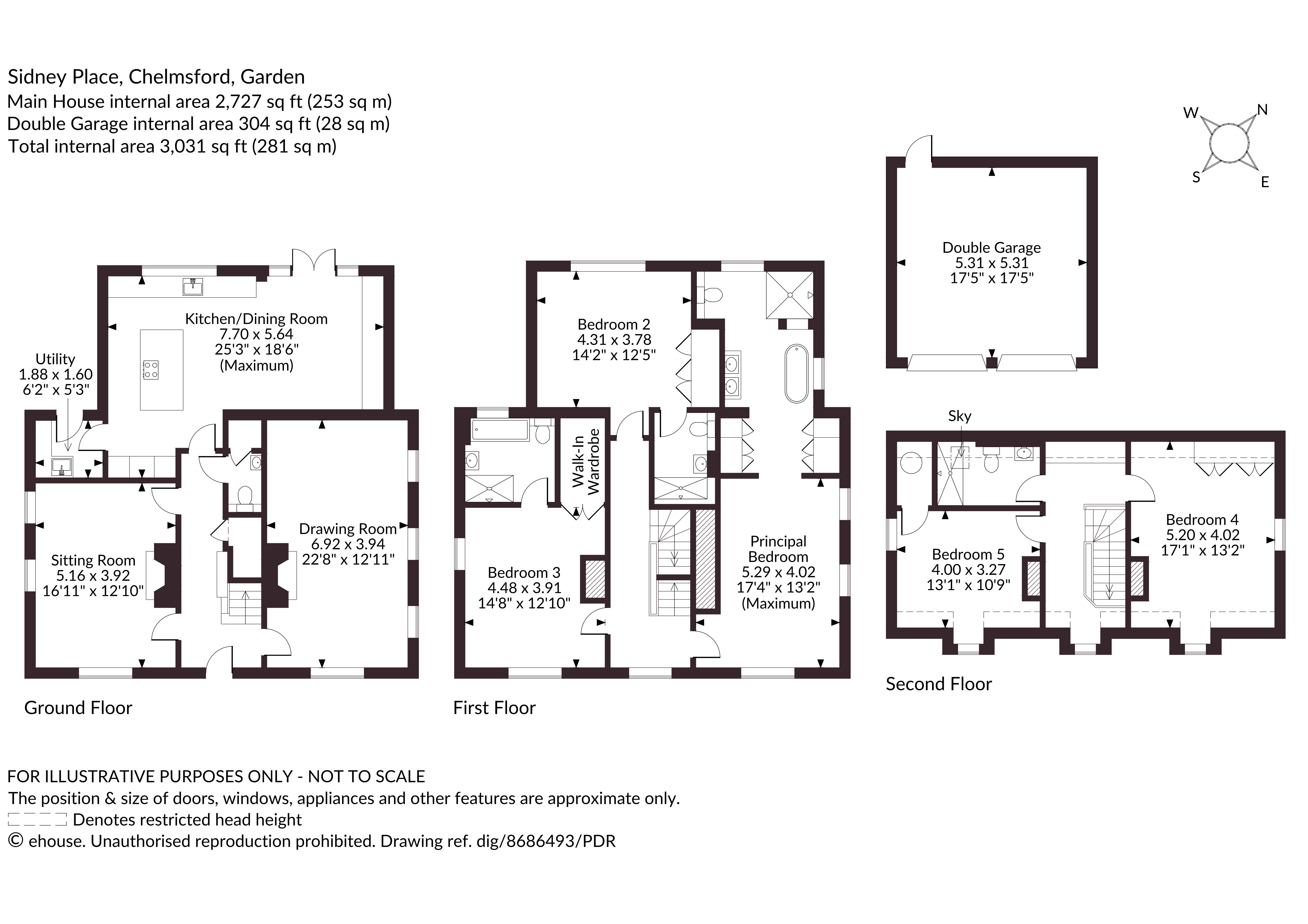 17, Sidney Place, Chelmsford floorplan