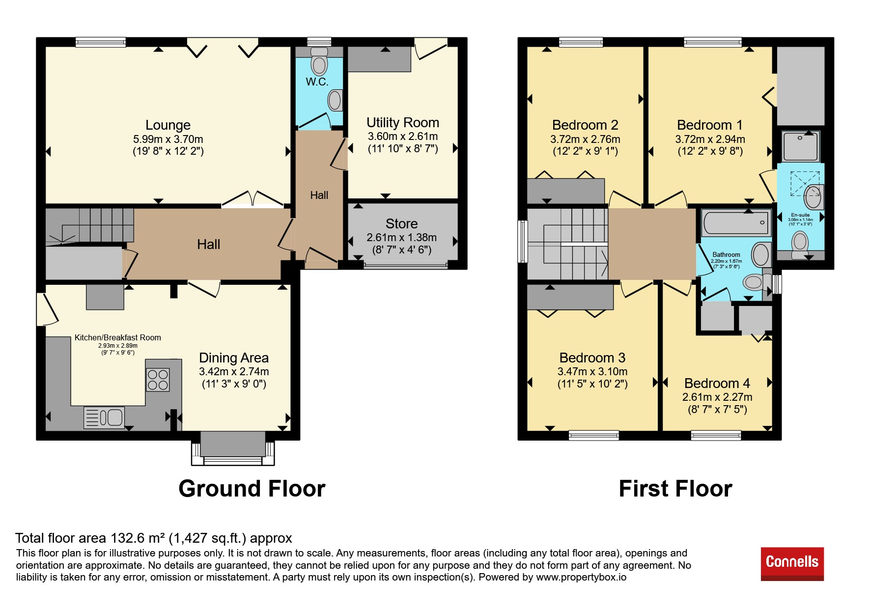 13, Foley Close, Ashford floorplan