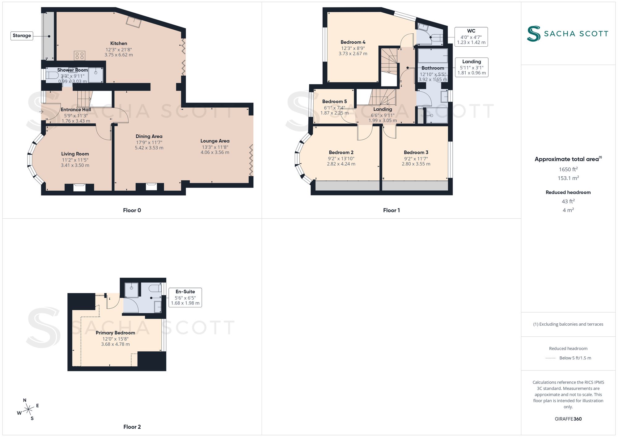 1 Warren Mead, Banstead floorplan