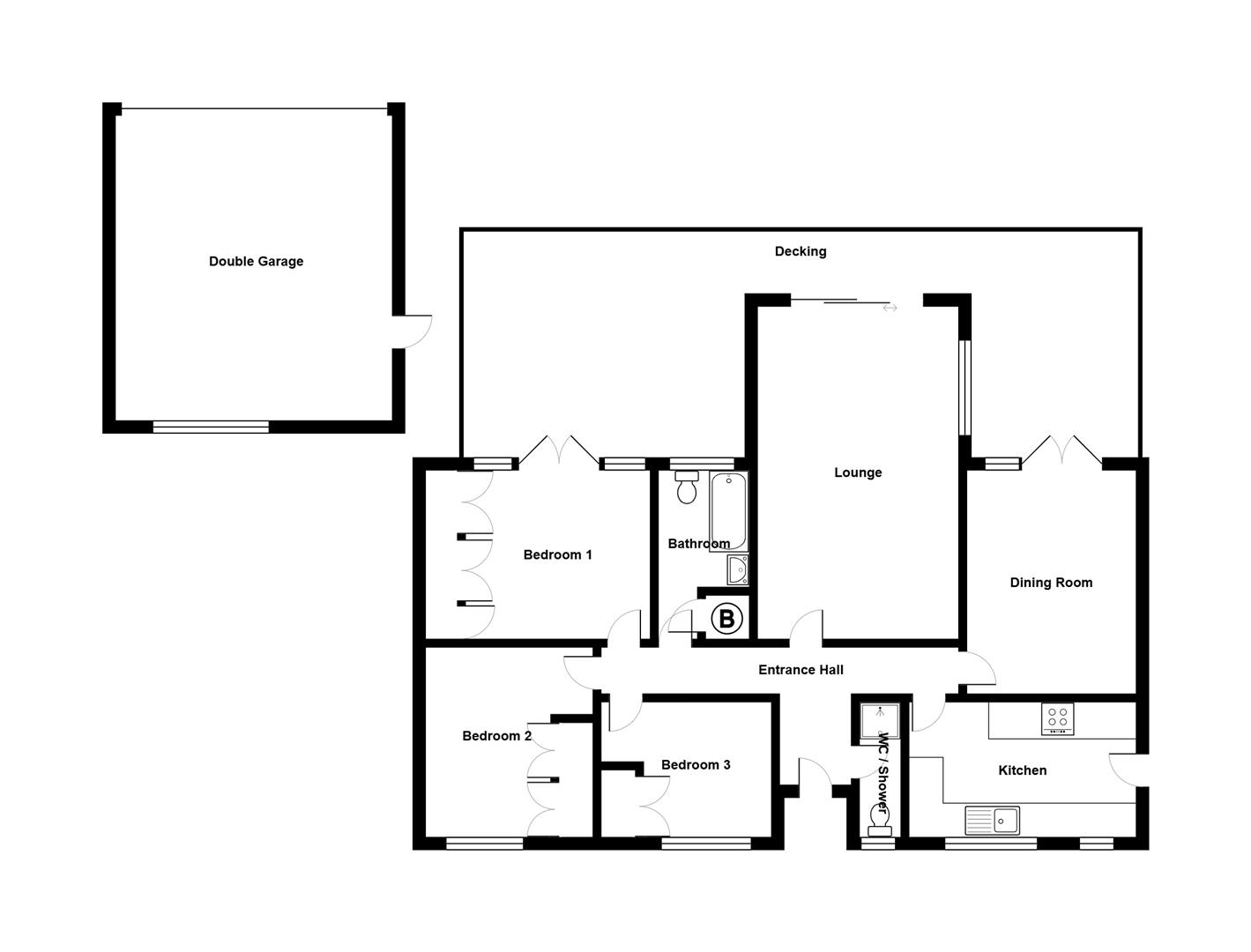 27a, Walrond Road, Swanage floorplan