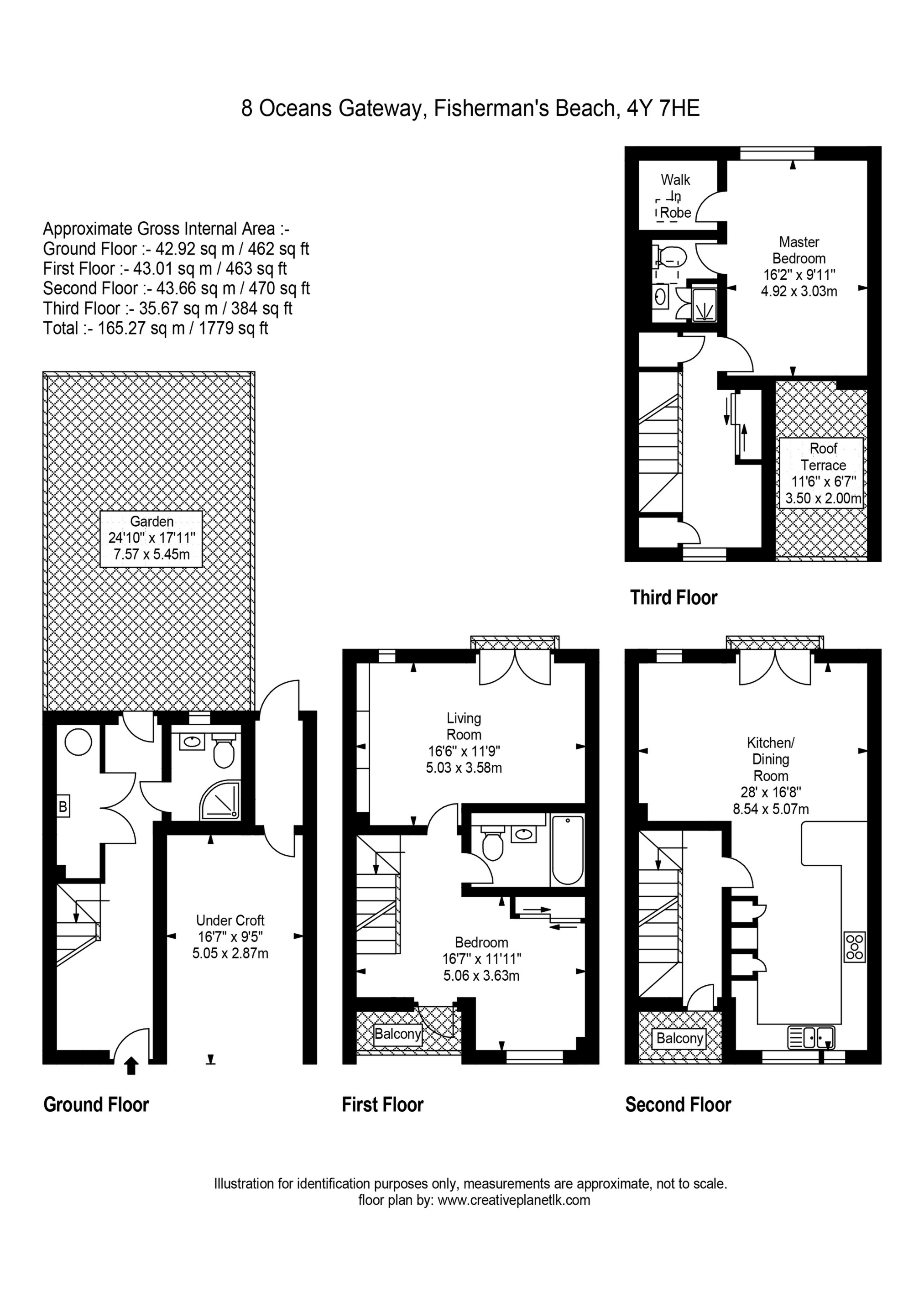 8 Ocean Gateway, Fishermans Beach, Hythe floorplan
