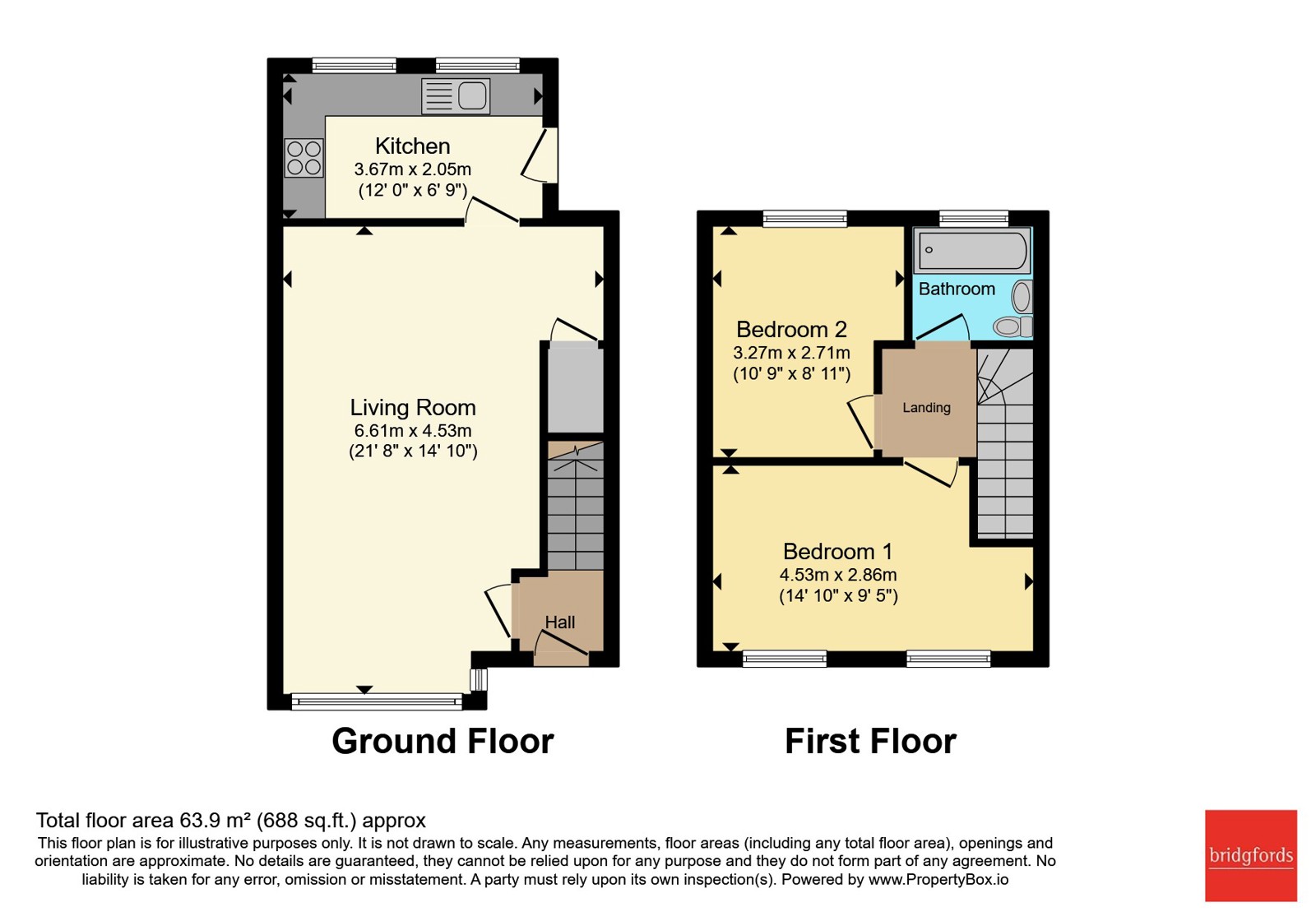 17, Thrapston Avenue, Manchester floorplan