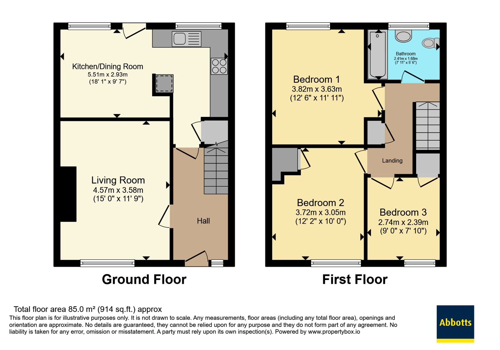 Chandlers Walk, Suffolk floorplan
