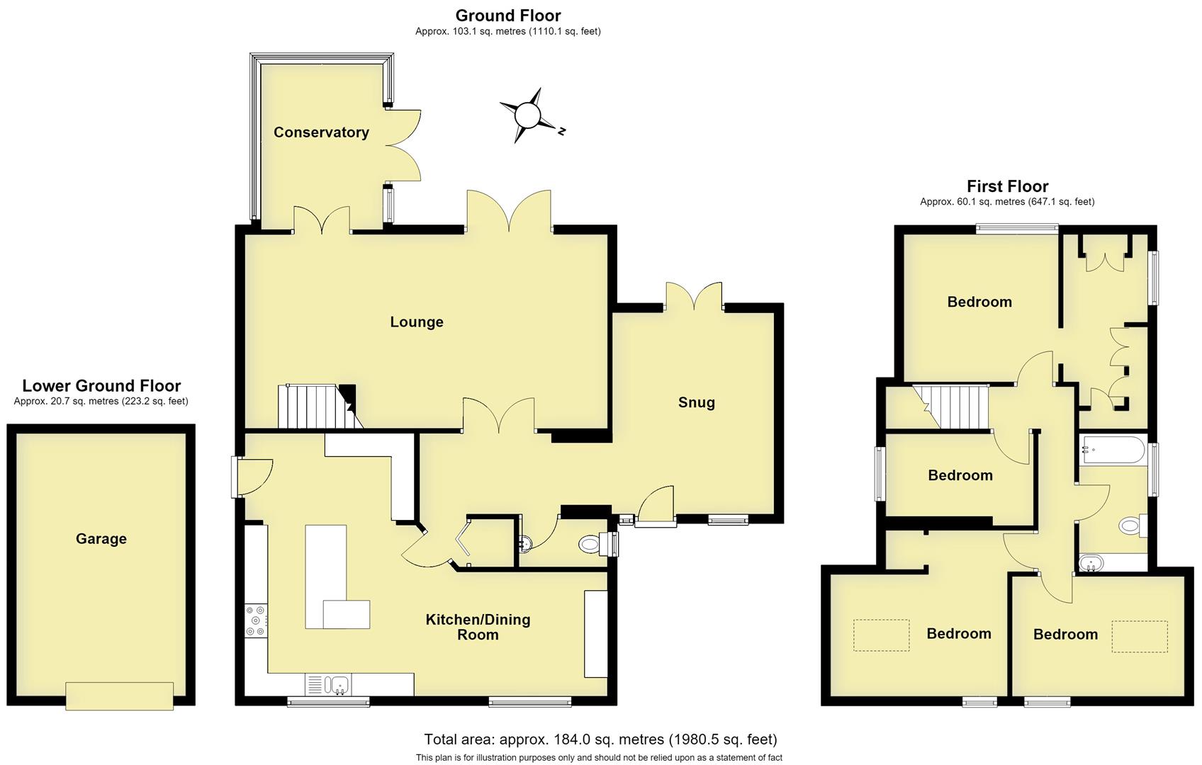 103A, Greville Road, Warwick floorplan