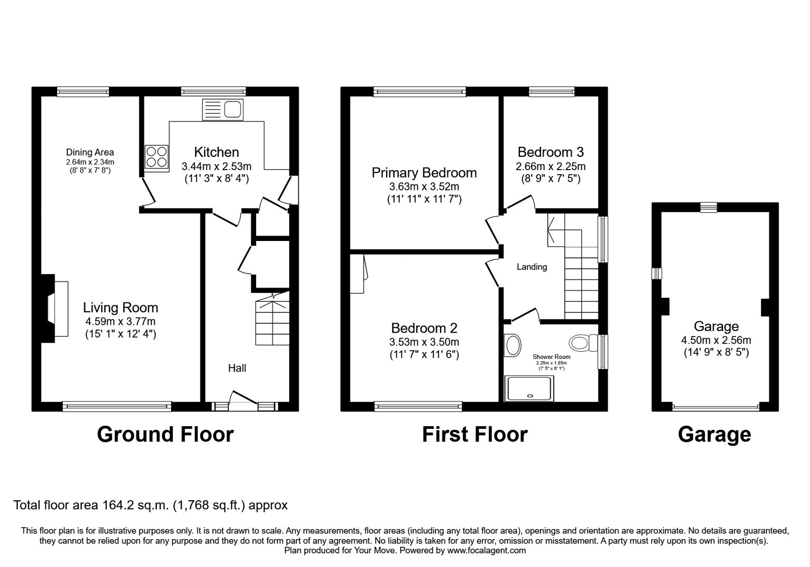 408, Warwick Road, Cumbria floorplan