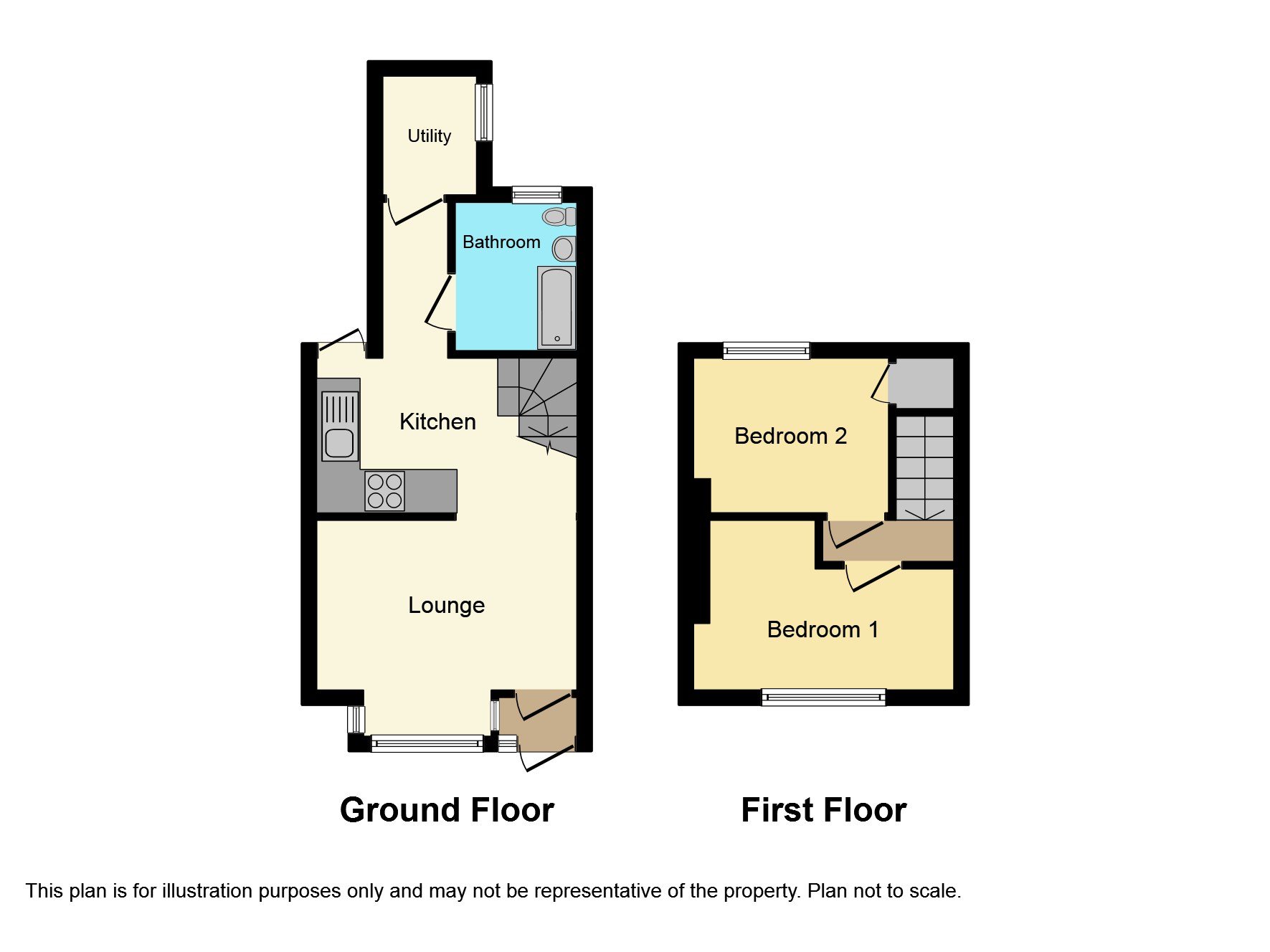 8, Stanley Terrace, Durham floorplan