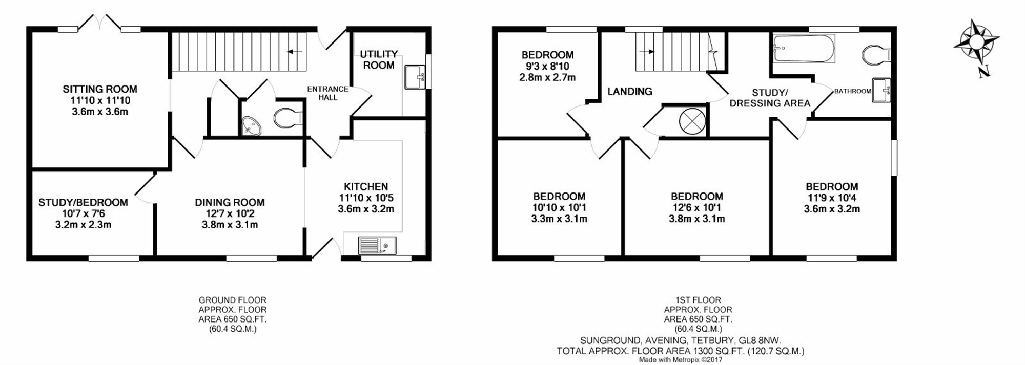 Sunground, Avening, Tetbury GL8, 5 bedroom semi-detached 