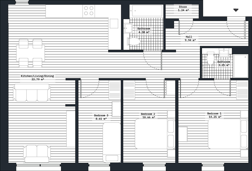 T190, Platform, The Meander, 2 Fyfe Ln, Edinburgh, Edinburgh floorplan