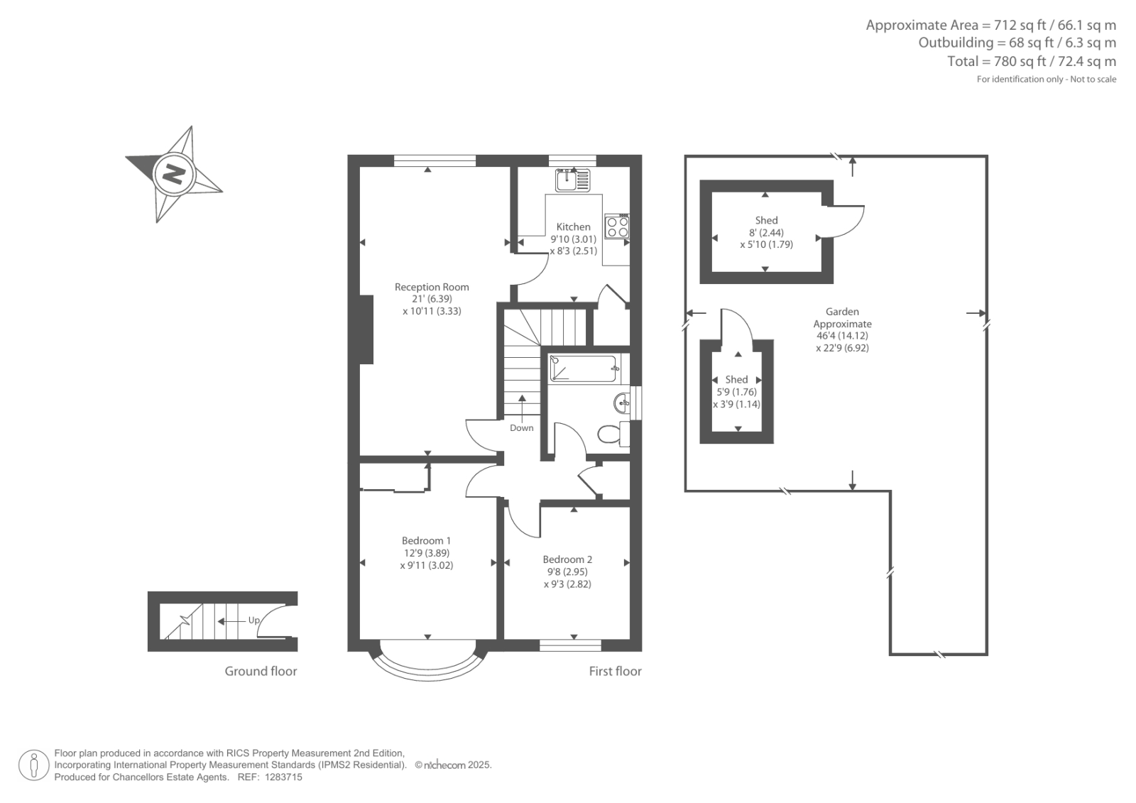 16a, Hadley Road, Barnet floorplan