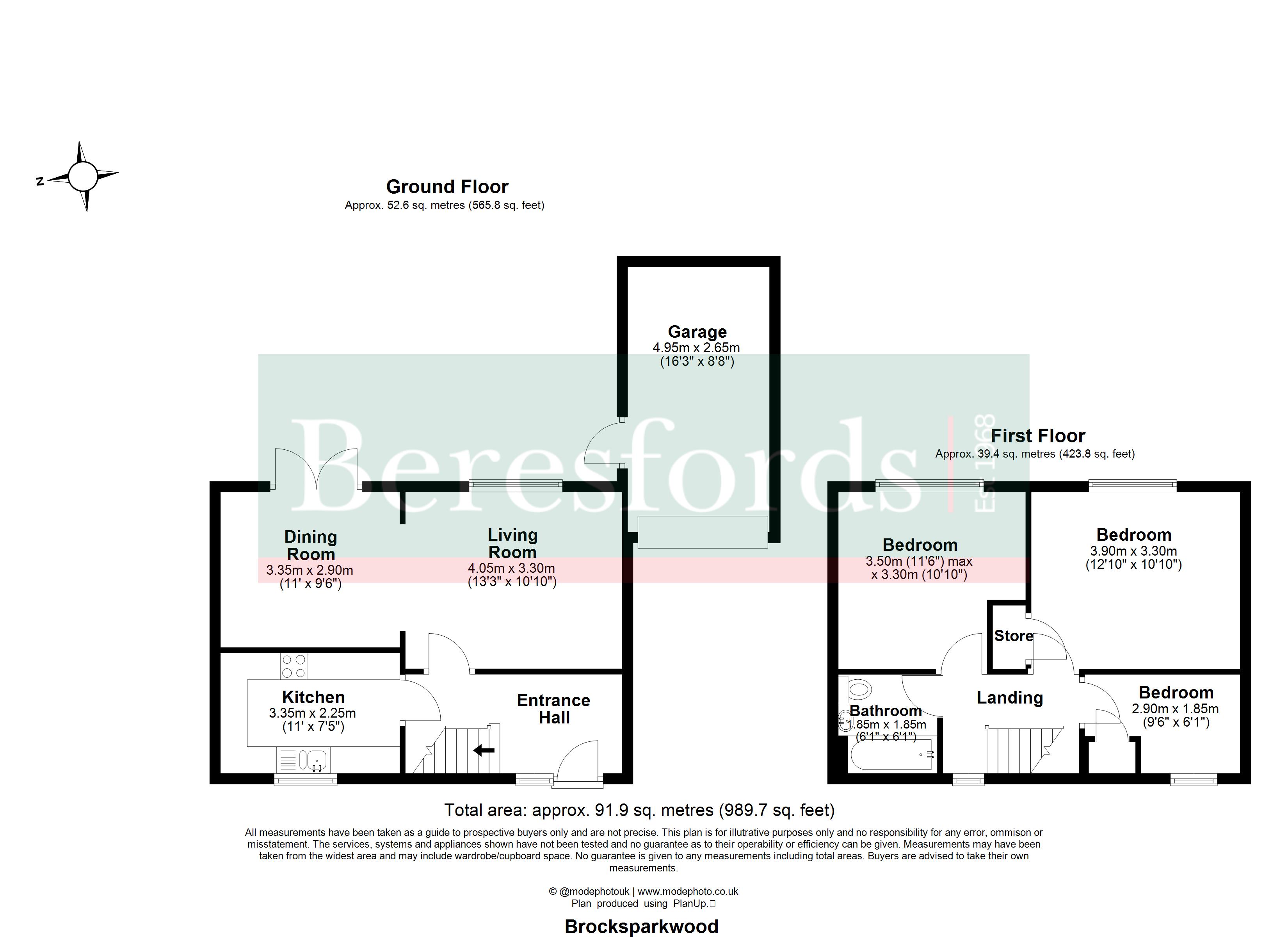 68, Brocksparkwood, Essex floorplan