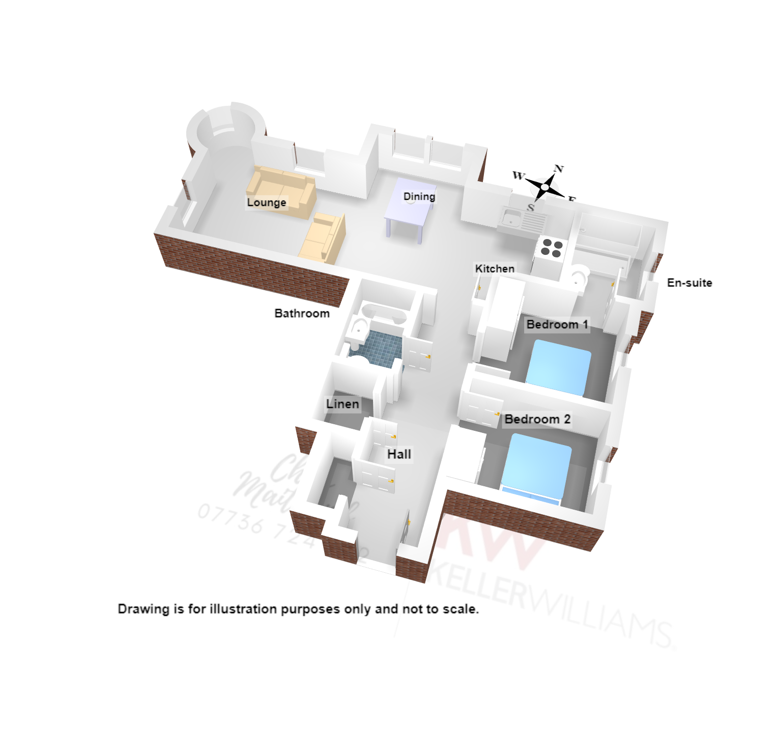 Eagles View, Livingston EH54, 2 bedroom flat for sale 57419182
